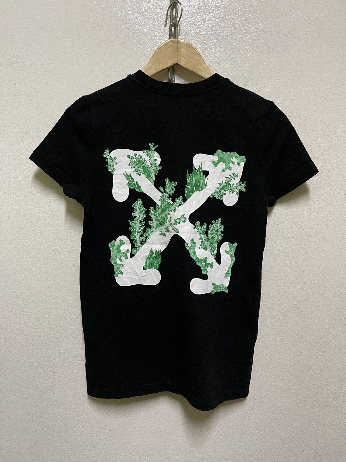 Off-White Off White Corals Print Casual T Shirt Size XXS / US 00 / IT 34 - 8 Thumbnail