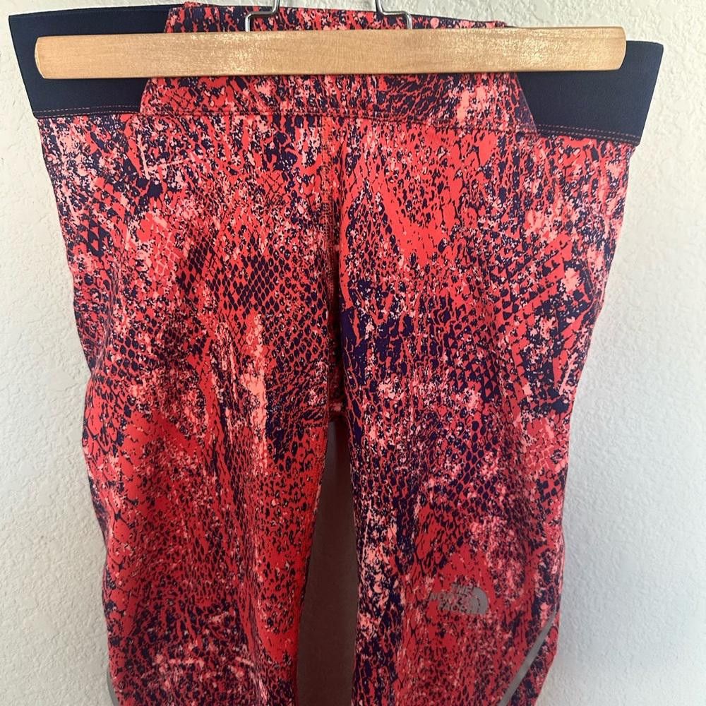 The North Face The North Face Motus Capri Tights Orange Blue Snake Small Size 28" / US 6 / IT 42 - 4 Thumbnail