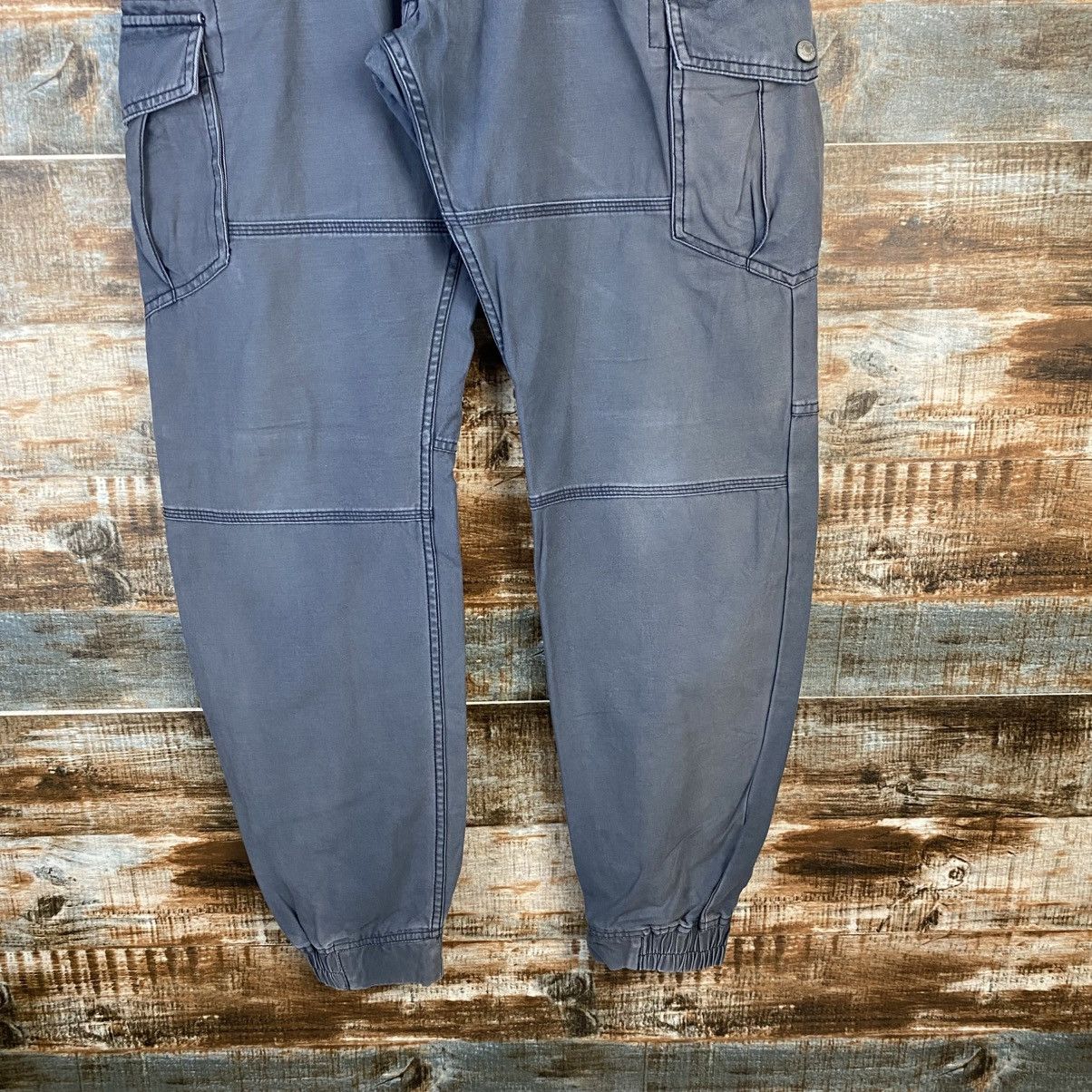 Japanese Brand DL G Ground Gray Cargo Multipocket Pants #C1288 Size US 32 / EU 48 - 6 Thumbnail
