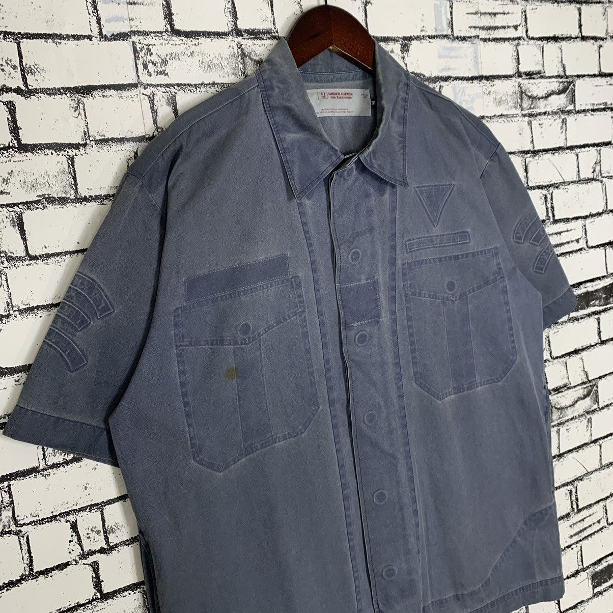 Jun Takahashi Undercover Jun Takahashi Button Up Shirt Short Sleeve Size US M / EU 48-50 / 2 - 5 Thumbnail