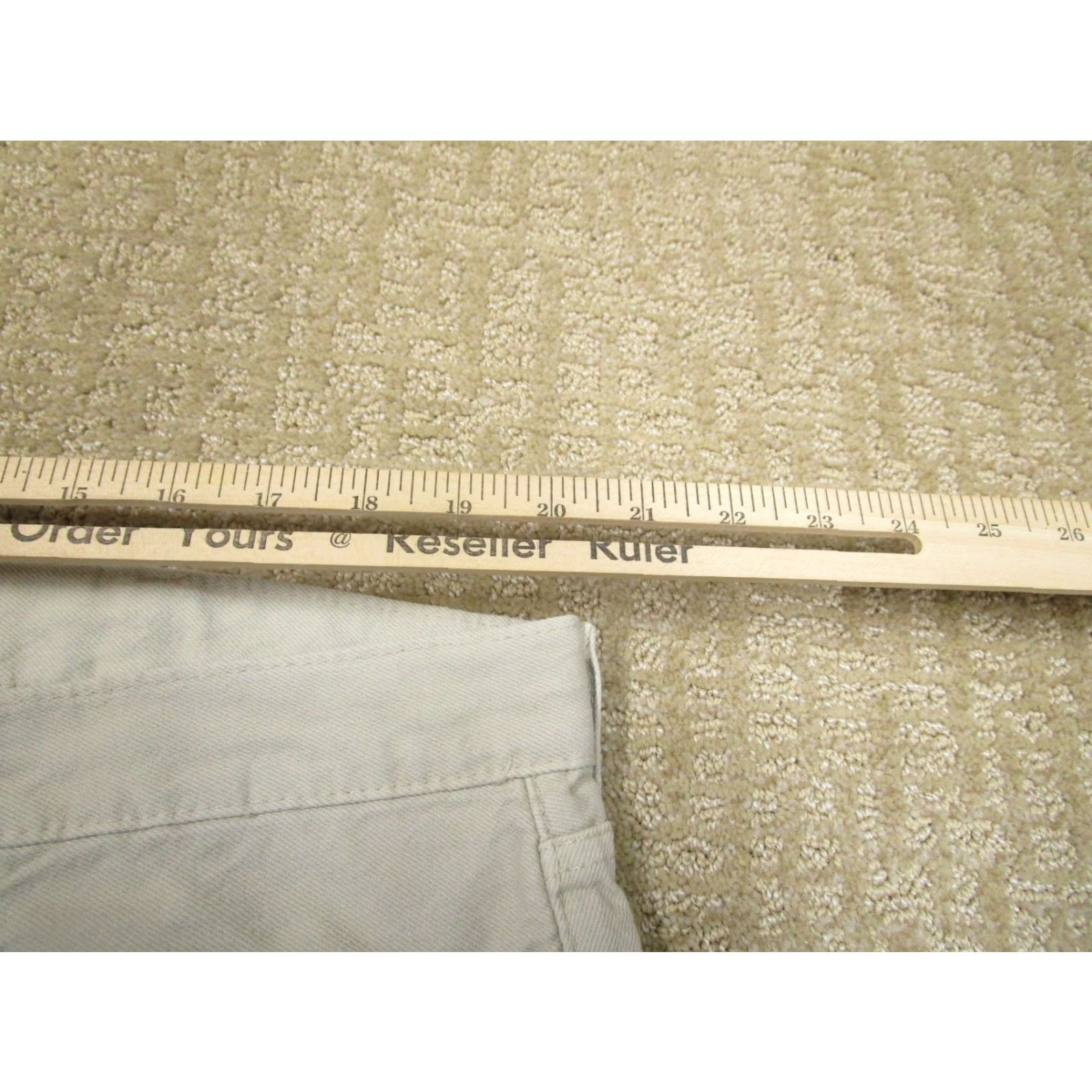 Polo Ralph Lauren Polo Ralph Lauren Varick Slim Jeans Men 40x32 Light Ivory Denim 5-Pocket Straight Slim Rise Mid Wash Size US L / EU 52-54 / 3 - 5 Thumbnail