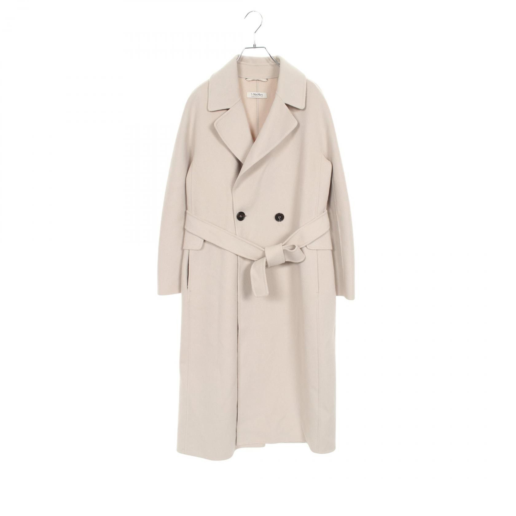 'S Max Mara コート ビジュー装飾 cucito a mano 極美品】マックスマーラ クチートアマーノ ビジュー ベスト