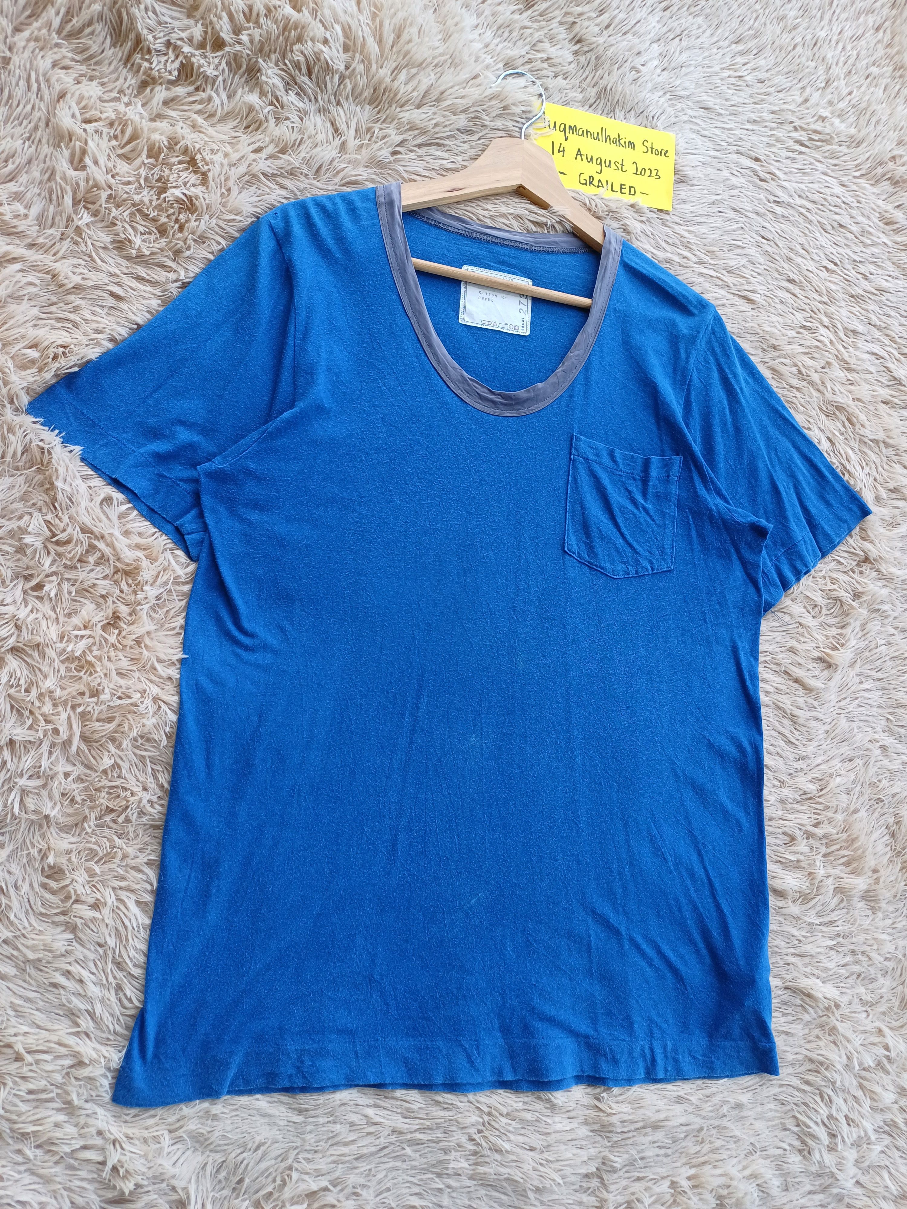 Sacai Vintage Sacai Plain Rare Design Tshirt Size US M / EU 48-50 / 2 - 2 Thumbnail