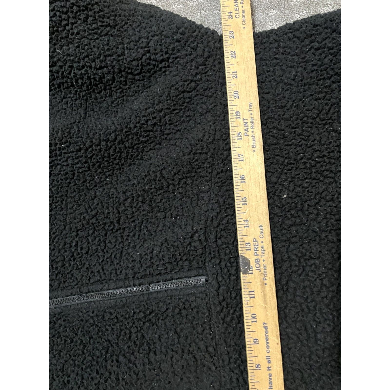 Victoria's Secret Victoria's Secret PINK Hoodie Women L Black Sherpa Fleece Full Zip Pockets Logo Size L / US 10 / IT 46 - 4 Thumbnail