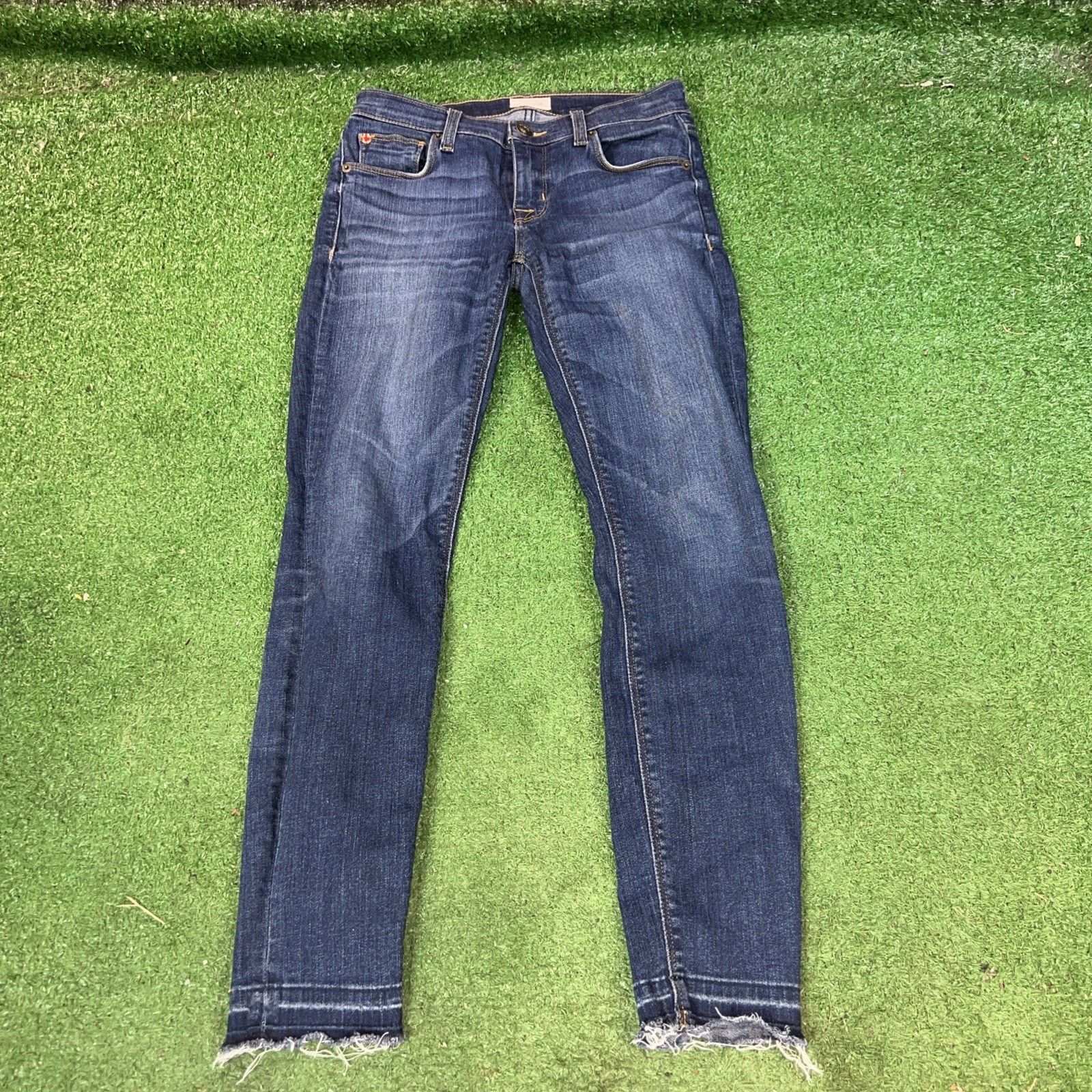 Hudson Hudson Jeans Womens Sz 24 Crop Raw Hem Low Rise Size 24" / US 00 / IT 34 - 1 Thumbnail
