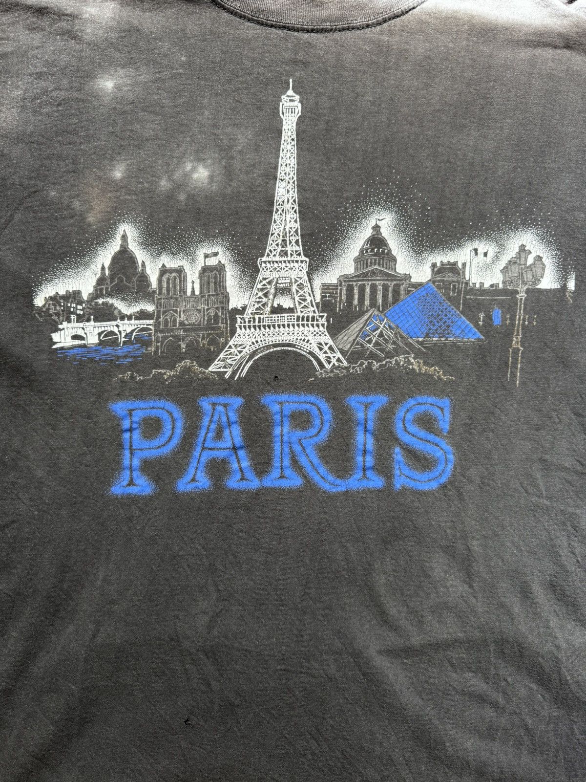 Vintage vintage y2k 2000s paris t shirt size xl Size US XL / EU 56 / 4 - 2 Thumbnail