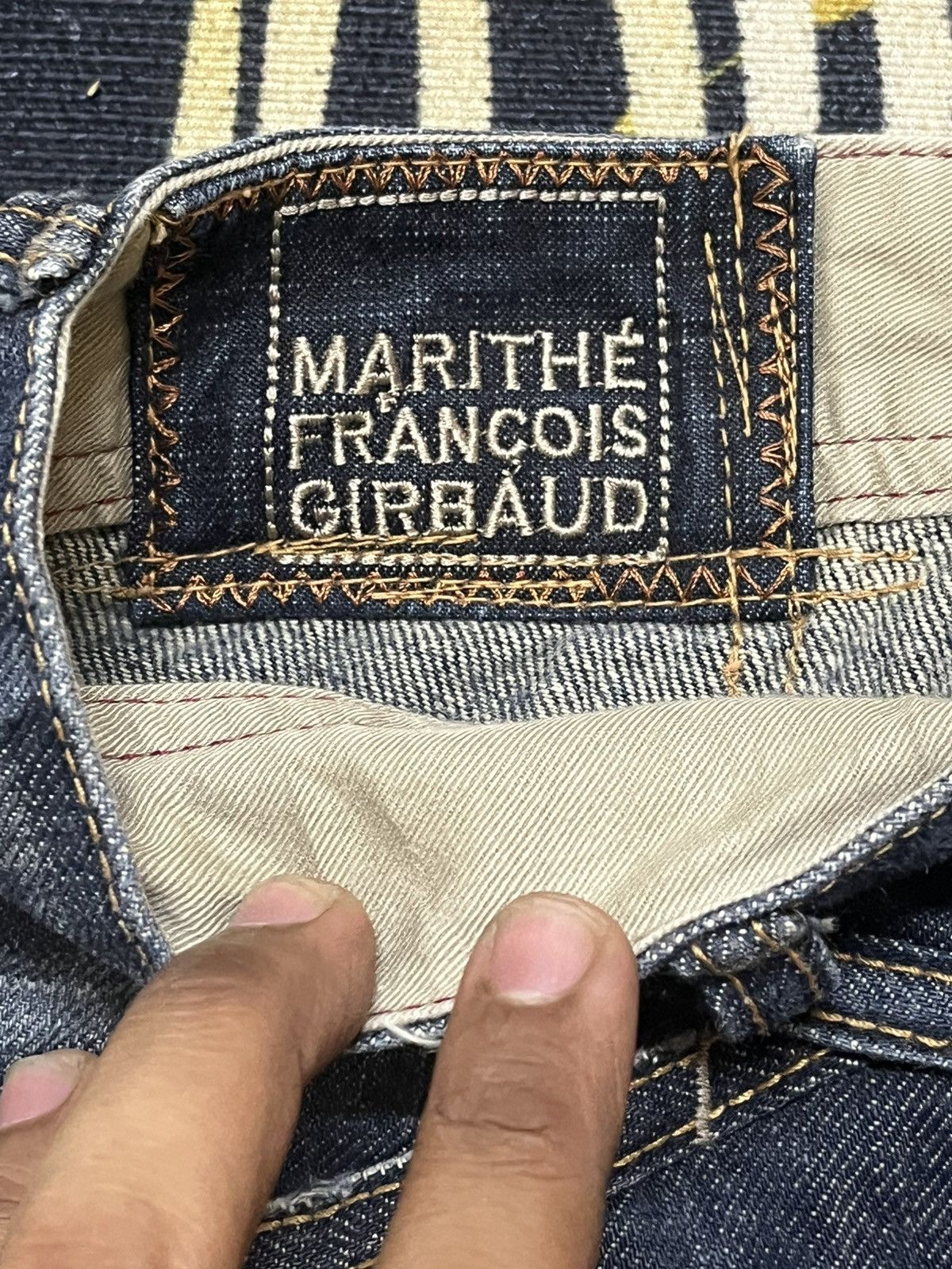 Marithe + Francois Girbaud Vintage Le Jean De Marithe Francois Avantgarde Denim Size US 28 / EU 44 - 9 Thumbnail