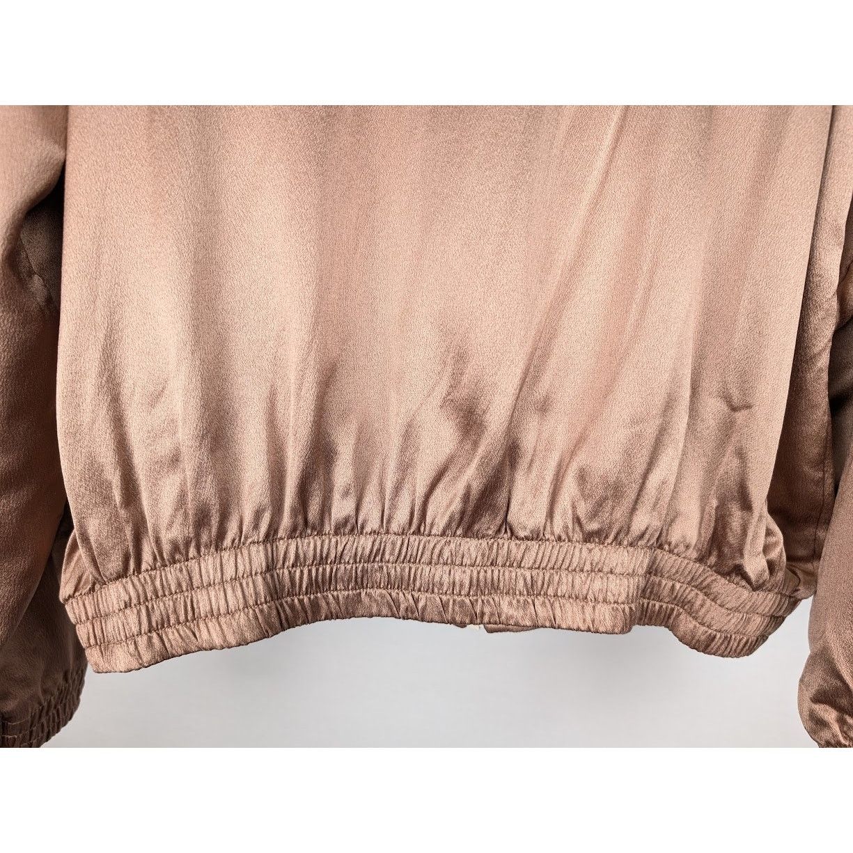 Saint Laurent Paris o1rshd1 Satin De Soie Jacket in Peau Size US L / EU 52-54 / 3 - 16 Thumbnail