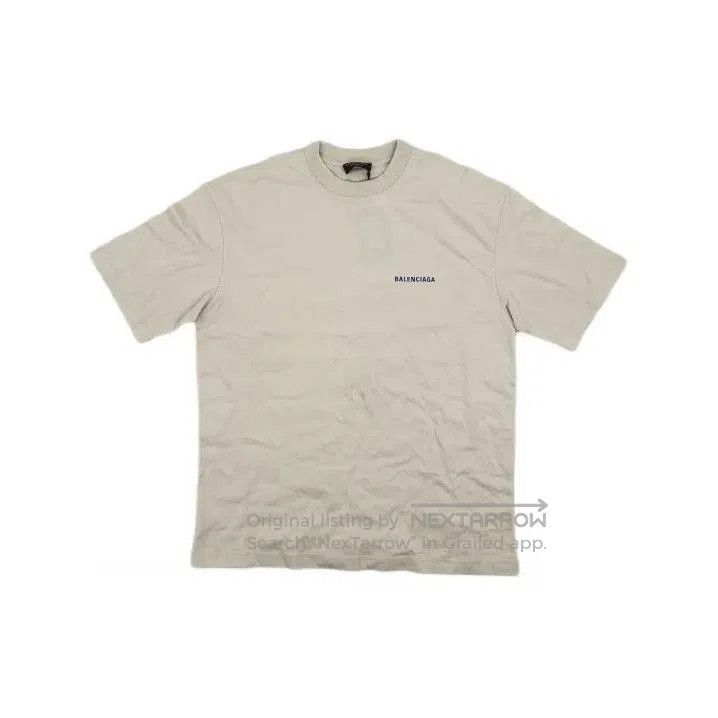 Balenciaga Balenciaga Logo Print Crew Neck T. Size US S / EU 44-46 / 1 - 2 Thumbnail