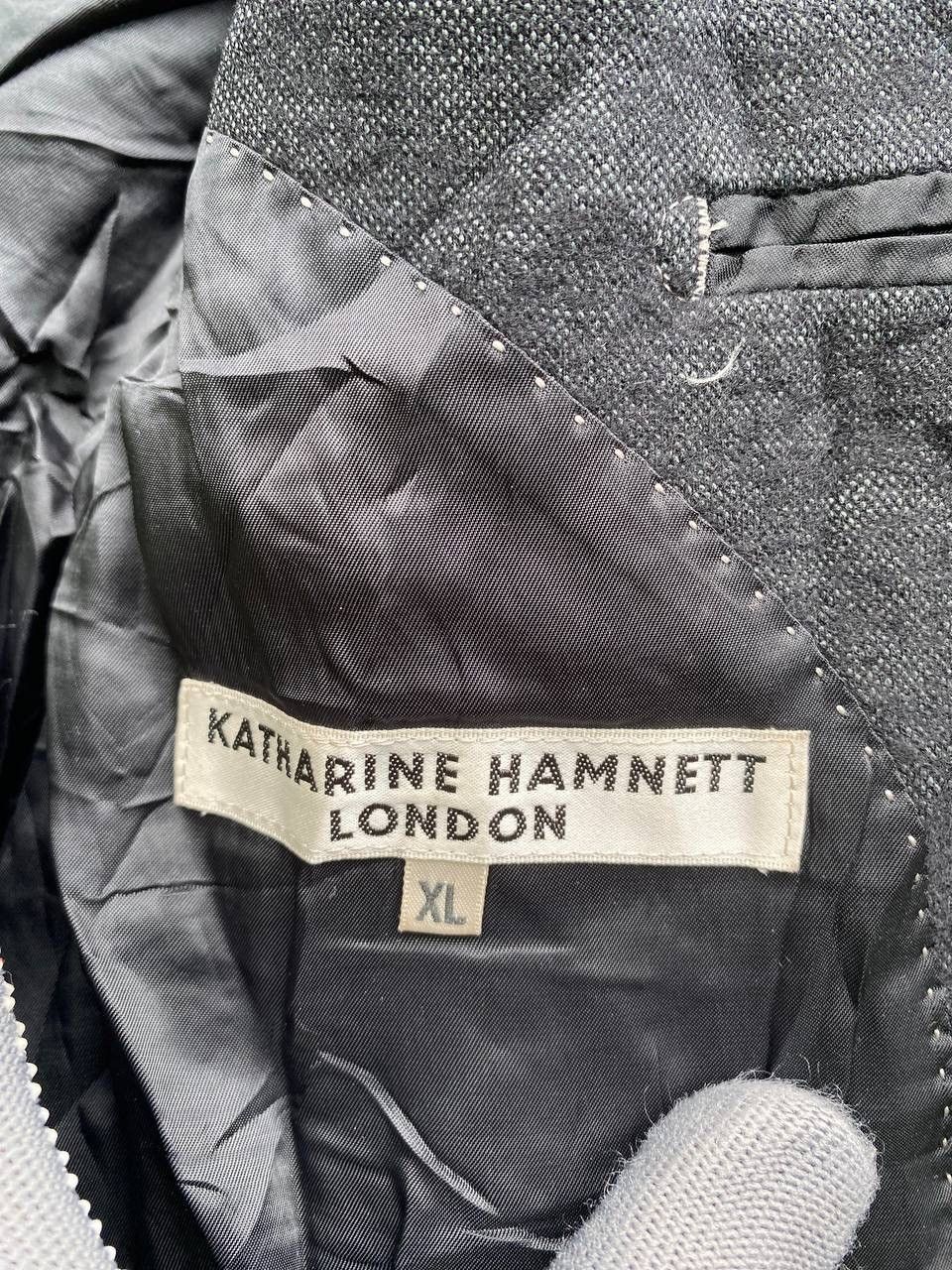 Katharine Hamnett London Katherine Hamnett London Wool Coat Size XL / US 12-14 / IT 48-50 - 6 Thumbnail