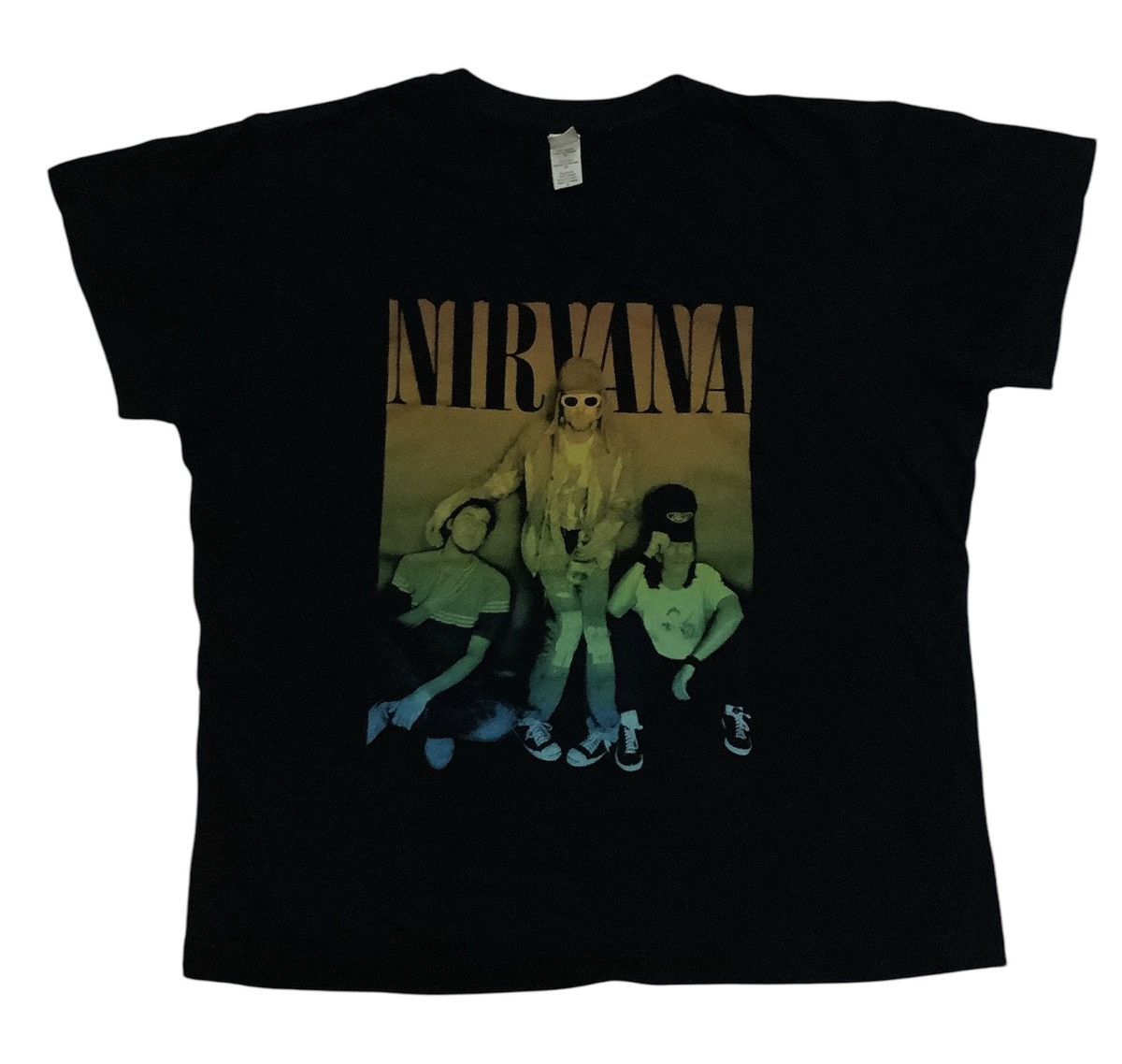 Band Tees × Nirvana × Tultex NIRVANA TEES WOMEN Size XL / US 12-14 / IT 48-50 - 1 Thumbnail