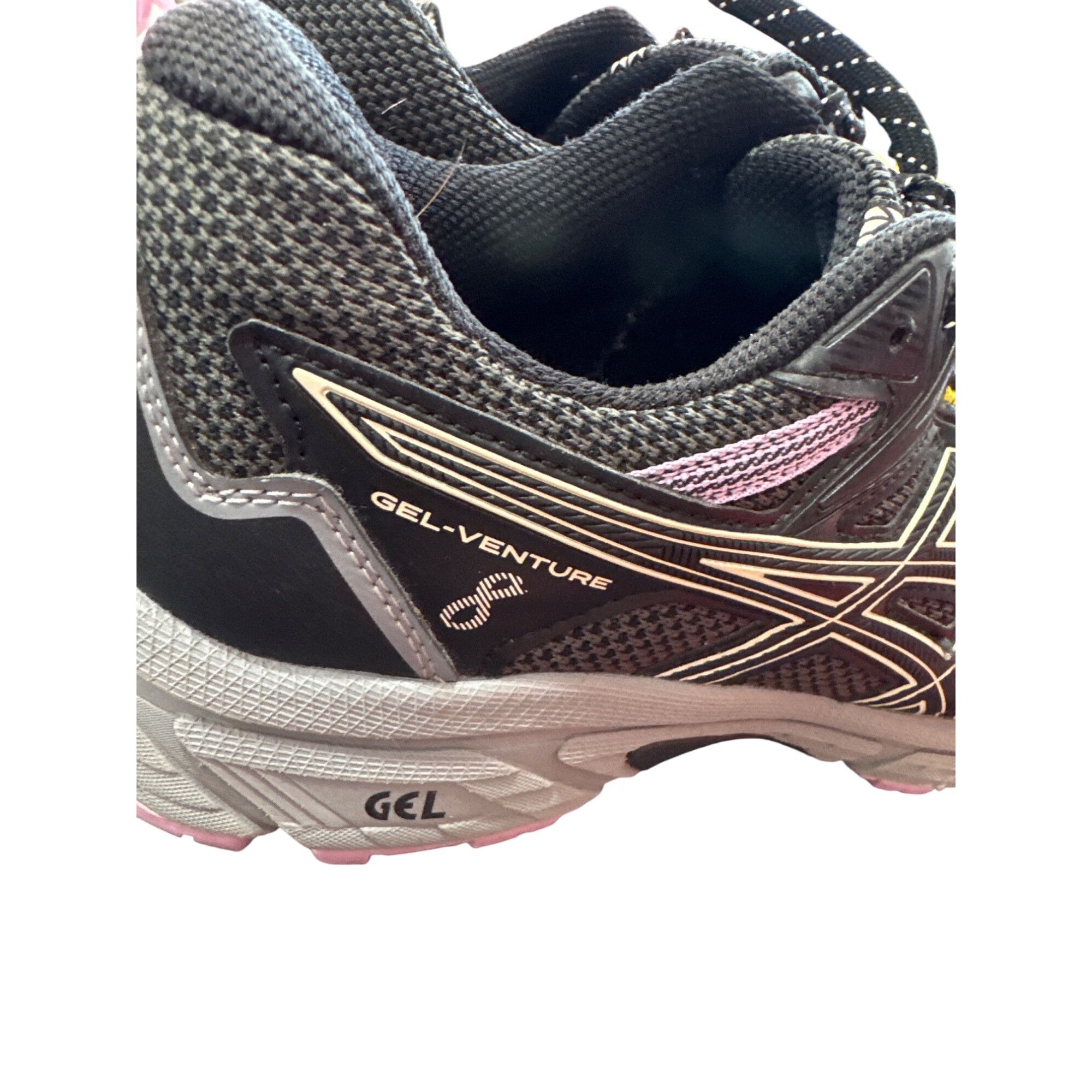 Asics Asics Gel Venture 8 Womens black pink Running Shoes Size 11 Size US 11 / IT 41 - 16 Thumbnail