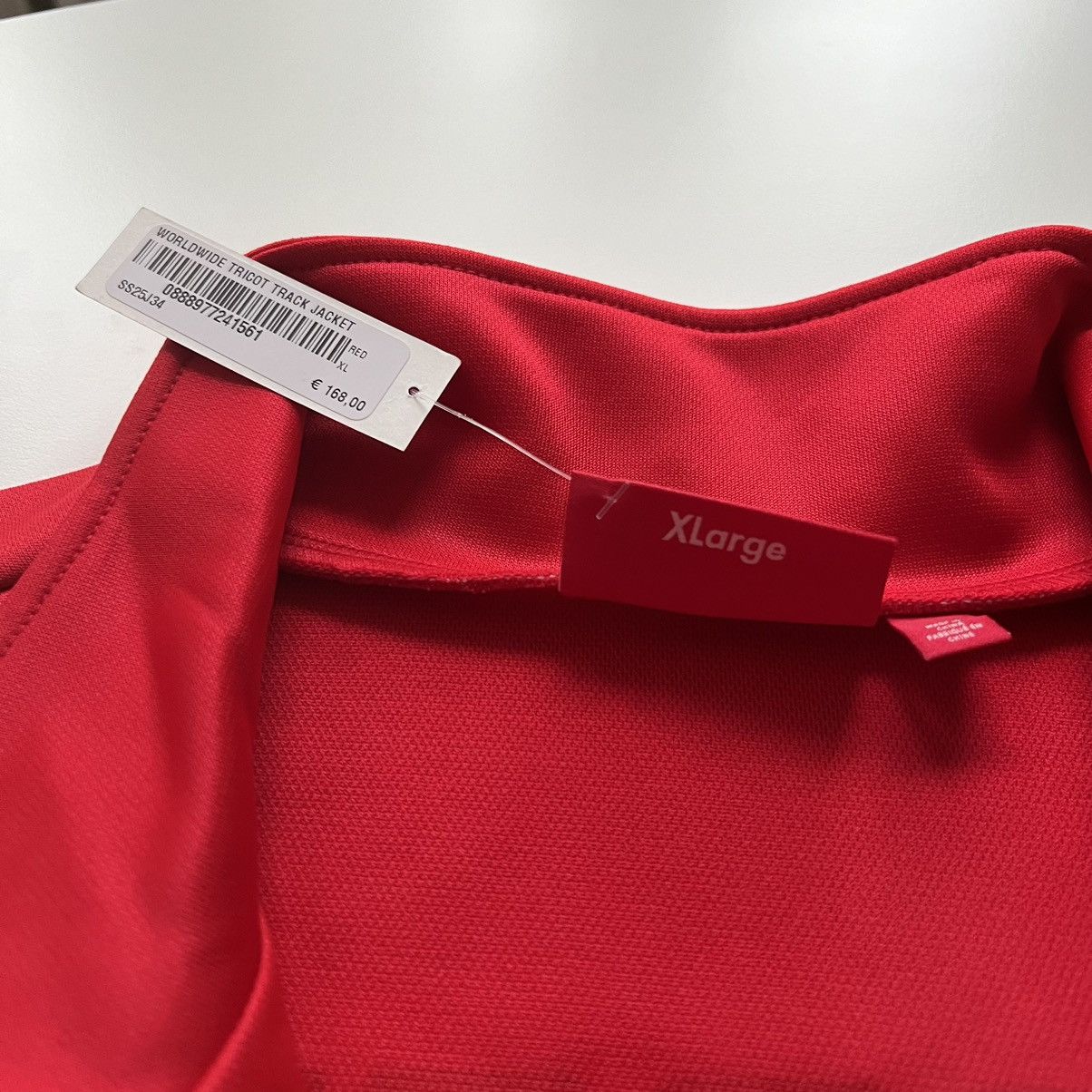 Supreme Supreme Worldwide Tricot Track Jacket Red XL Size US XL / EU 56 / 4 - 7 Thumbnail