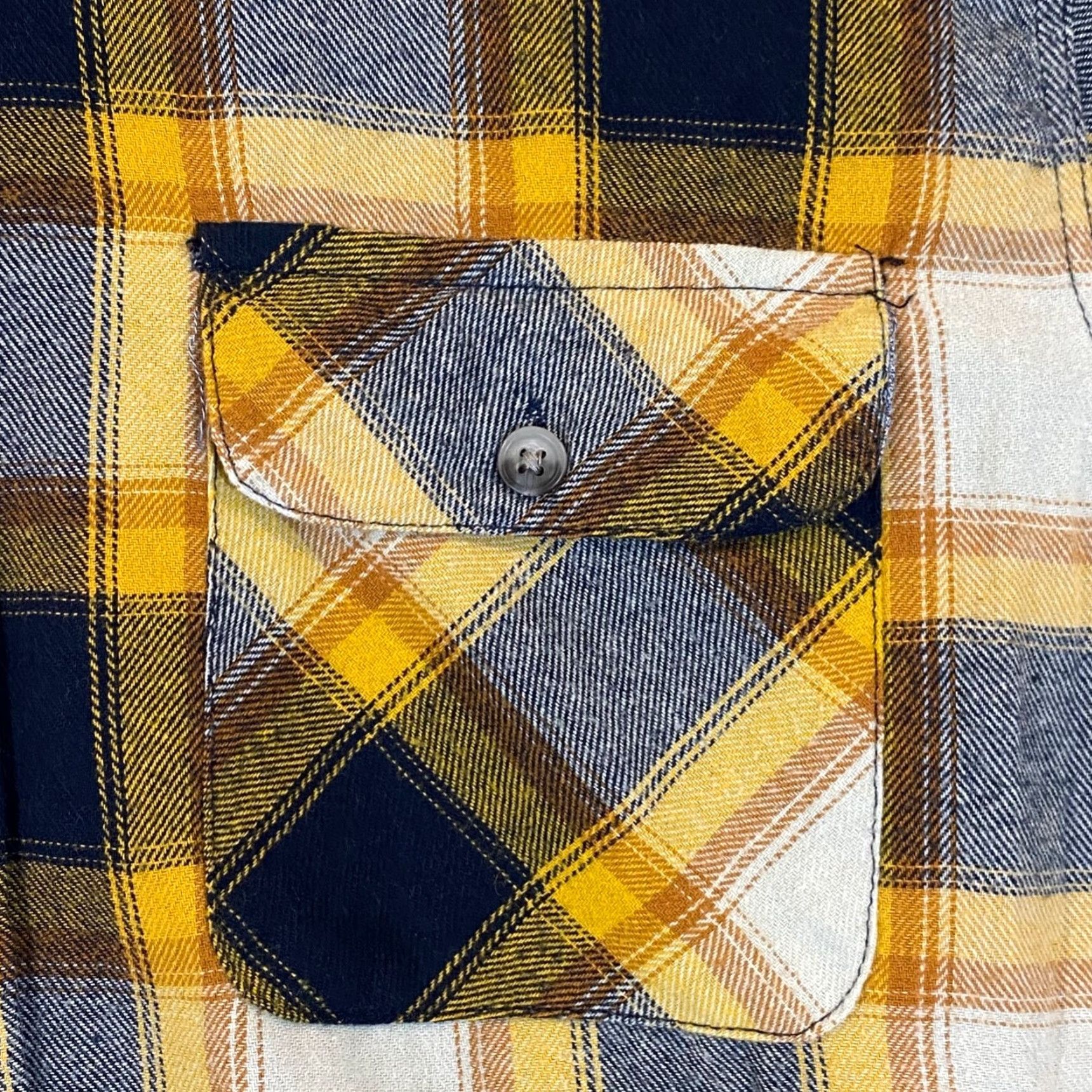Stoic Stoic Shirt Mens M Yellow Gray Plaid Button-Up L/S Hiking Trail Casual Top Size US M / EU 48-50 / 2 - 3 Thumbnail