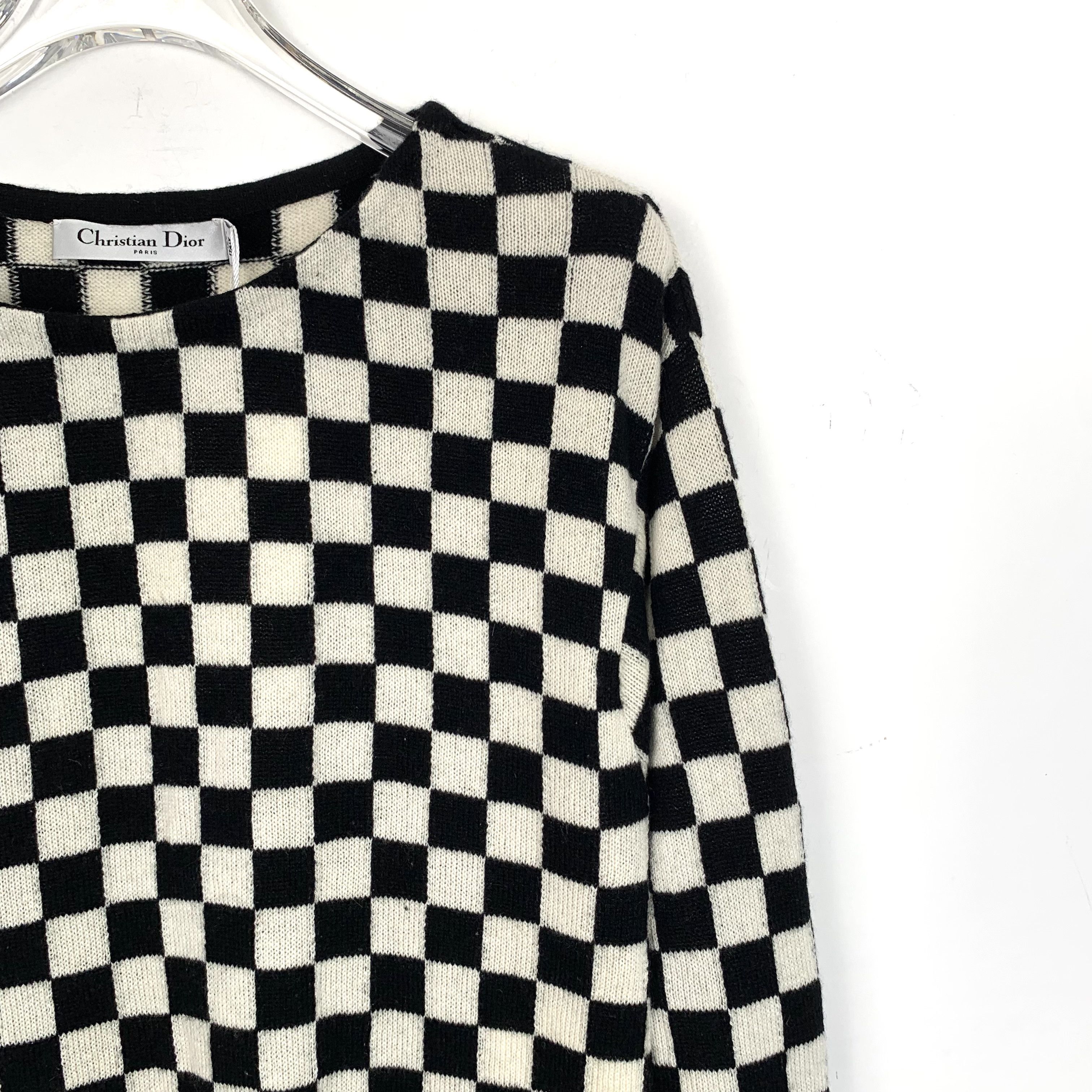 Dior Christian Dior Knitwear Black & White (XS) Size XS / US 0-2 / IT 36-38 - 6 Thumbnail