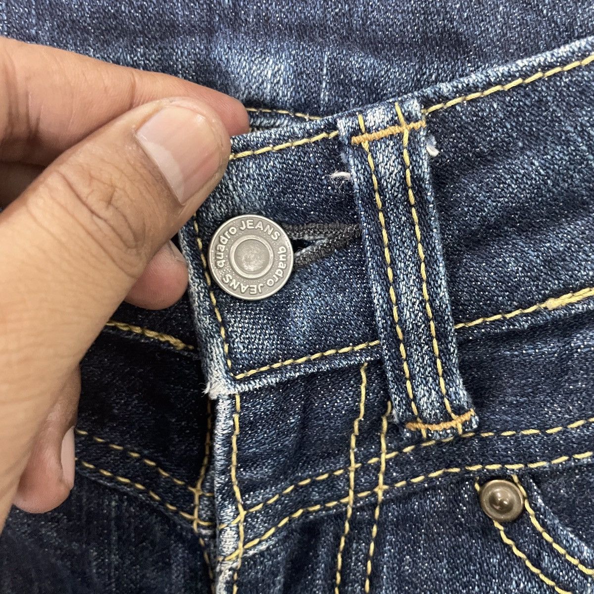 Japanese Brand Vintage Medio Quadro Denim Jeans Size 27" / US 4 / IT 40 - 5 Thumbnail