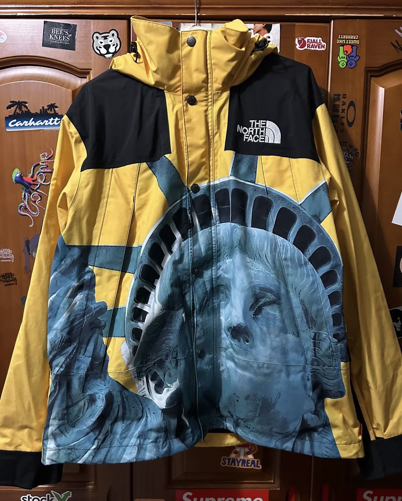 Supreme × The North Face Supreme tnf north face statue of liberty mountain jacket Size US L / EU 52-54 / 3 - 1 Thumbnail