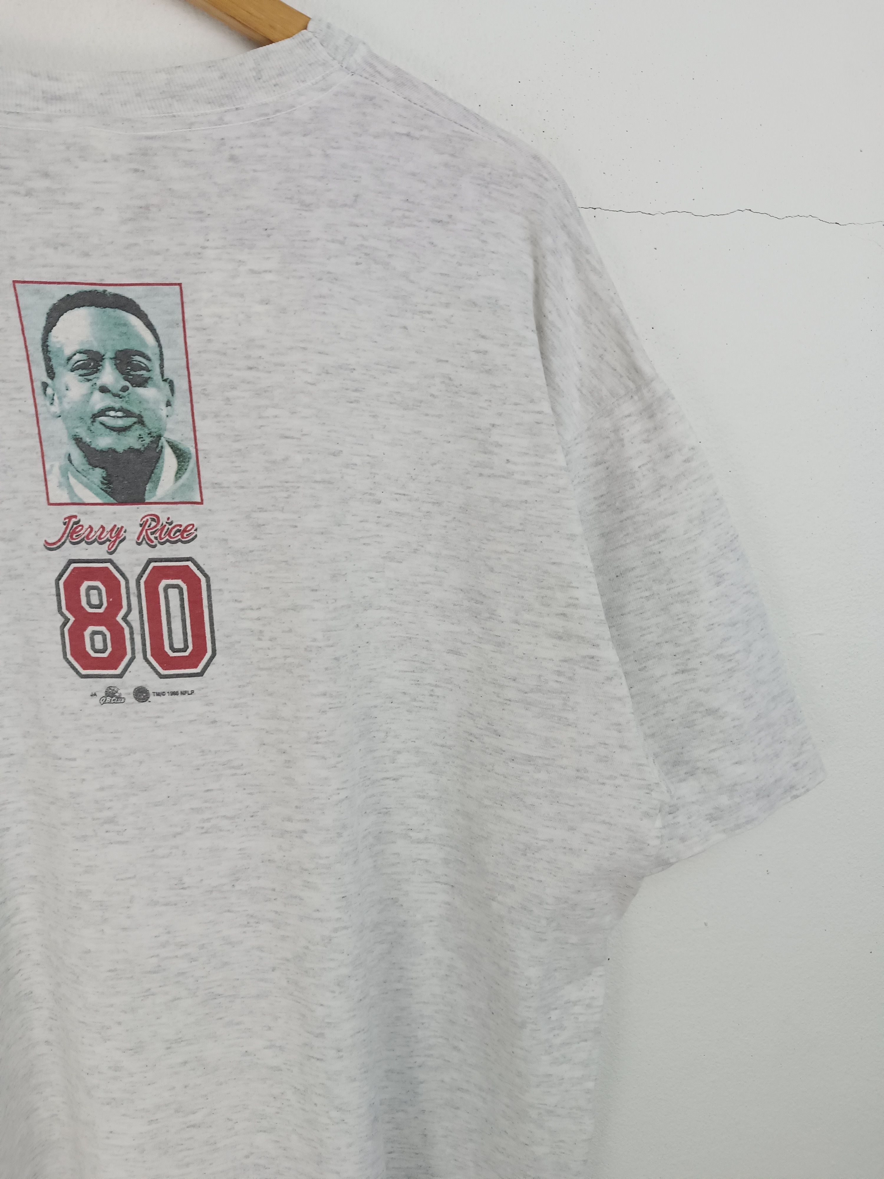 NFL VINTAGE 90'S 49ERS SAN FRANSCISCO JERRY RICE TEE nfl raiders Size US XL / EU 56 / 4 - 6 Thumbnail