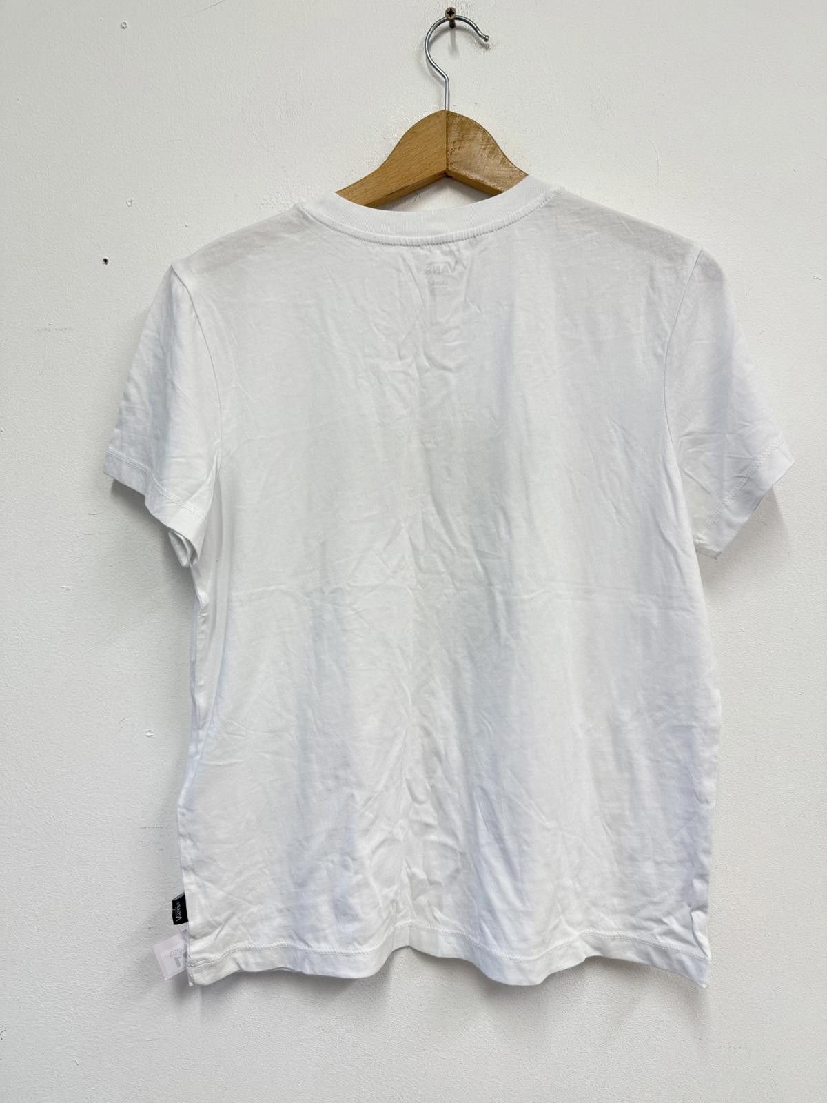 Vans Vans White Logo T-Shirt Large Size ONE SIZE - 5 Thumbnail