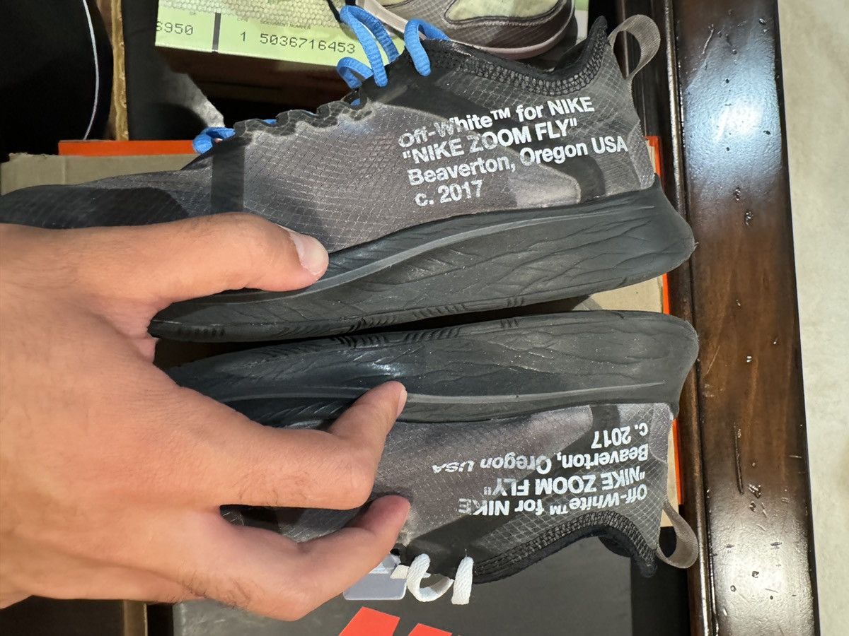 Off-White Nike Zoom Fly Size US 6 / EU 39 - 3 Thumbnail