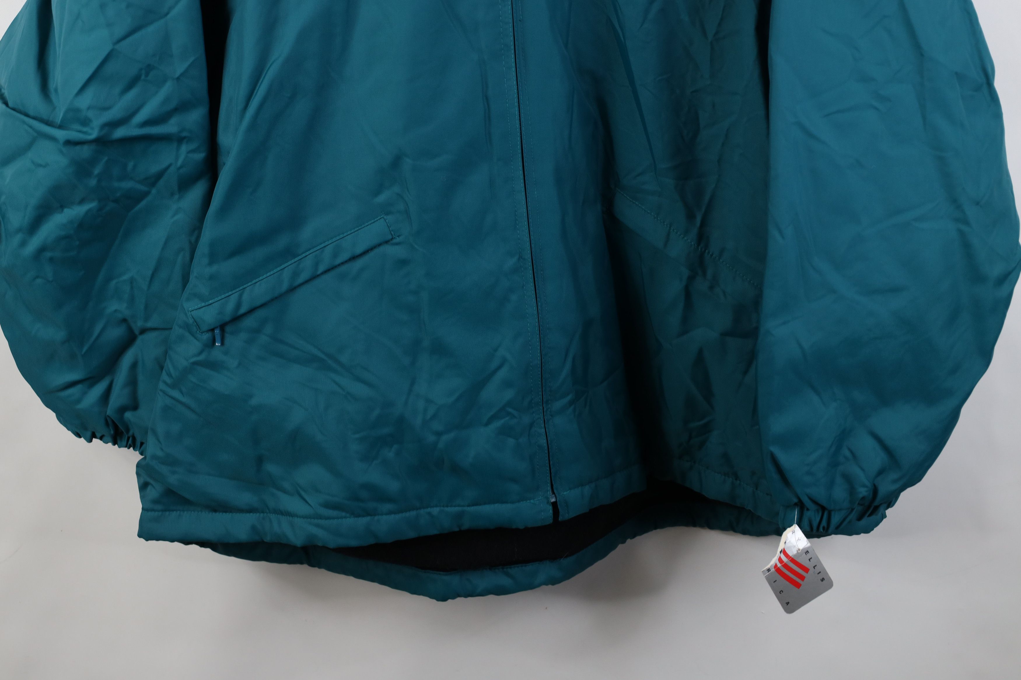 Perry Ellis Deadstock Vintage 90s Perry Ellis Lined Hooded Parka Jacket Size US XL / EU 56 / 4 - 6 Thumbnail