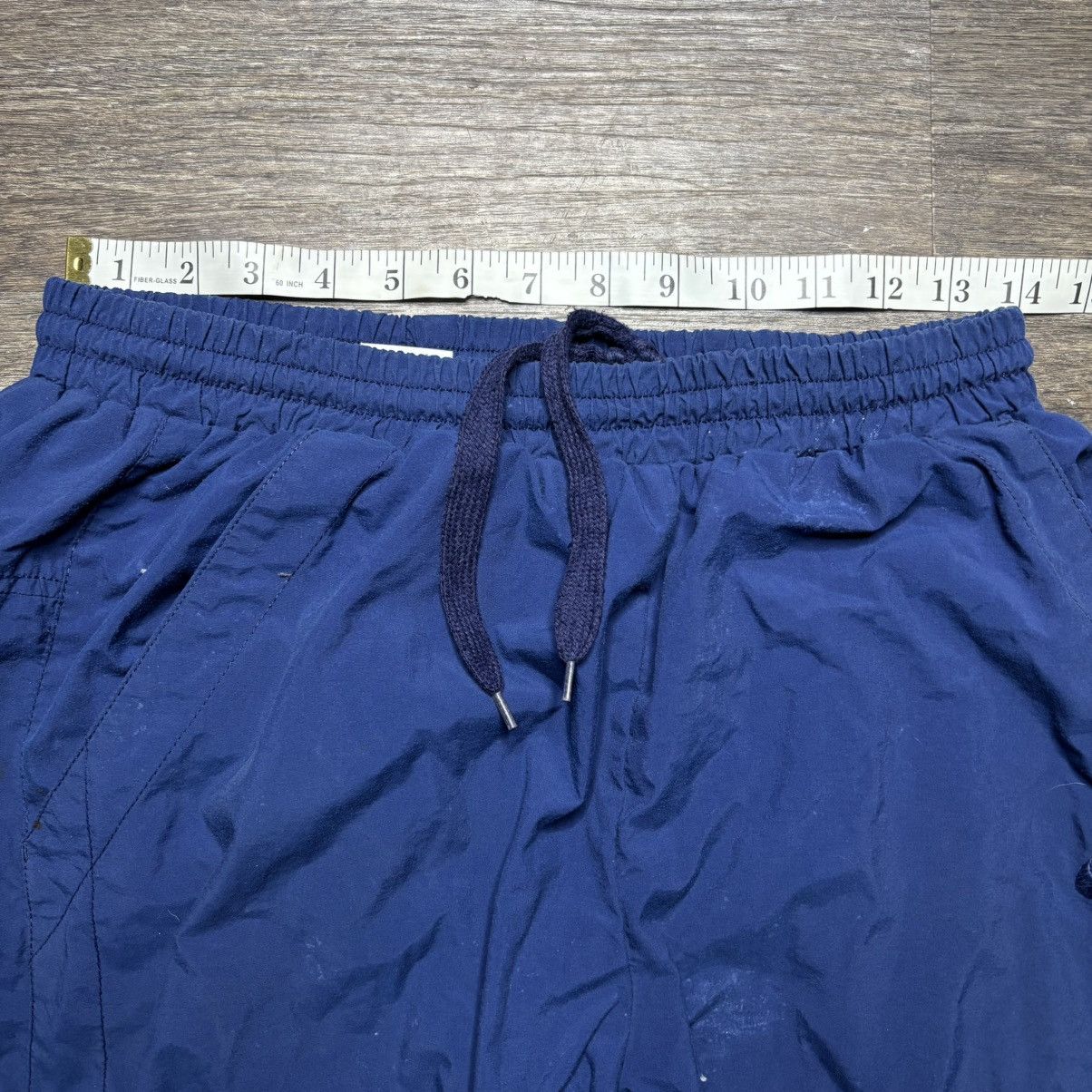 Nike Nike navy track pants medium cuffed baggy Size US 32 / EU 48 - 2 Thumbnail
