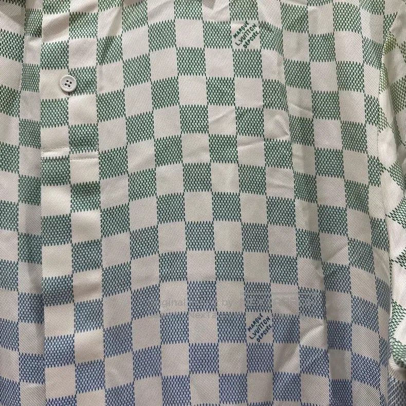 Louis Vuitton Louis Vuitton Checker Polo Shirt Size US XL / EU 56 / 4 - 3 Thumbnail