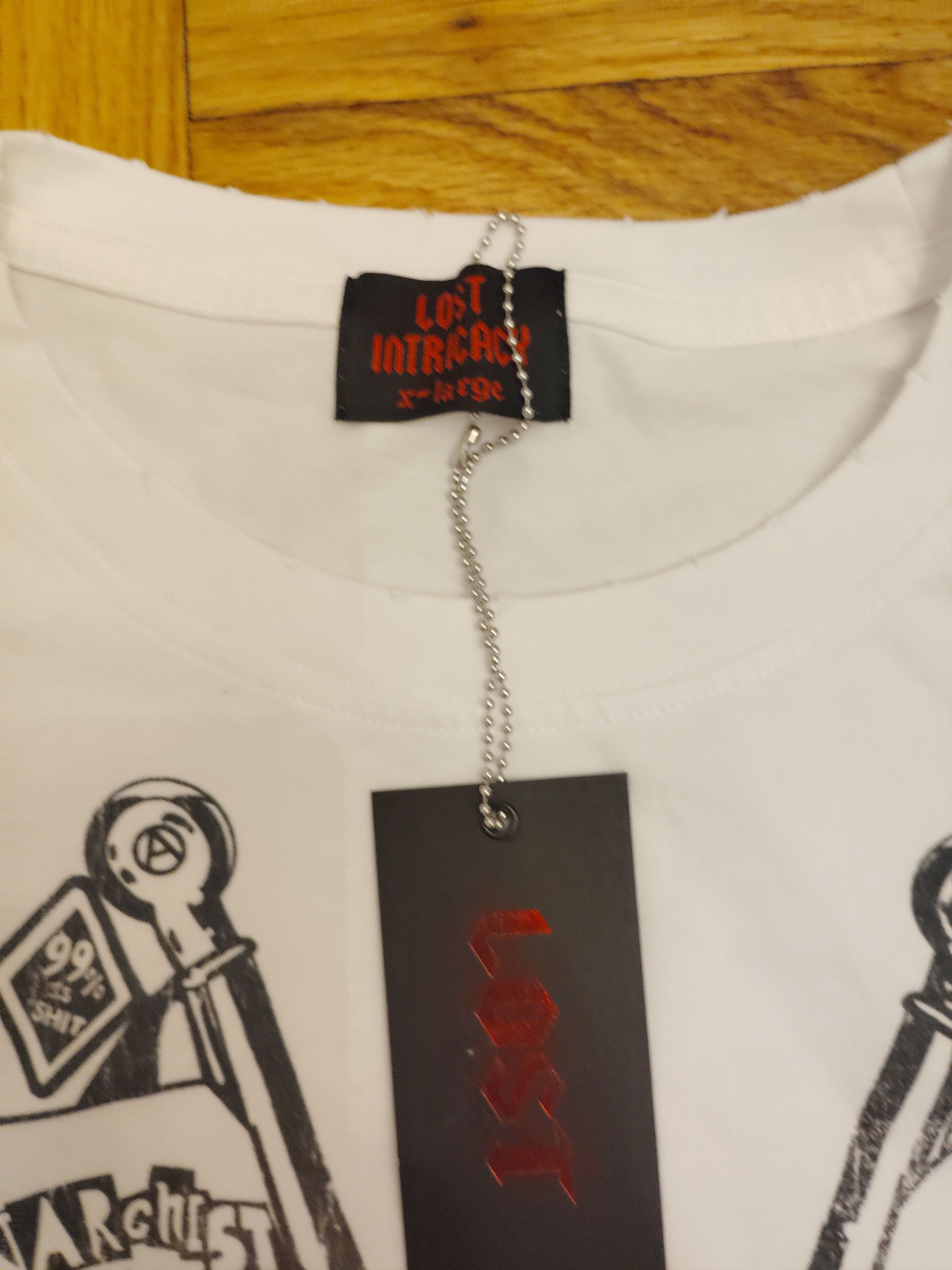 LOST INTRICACY Lost Intricacy White Westwood Long Sleeve Size Medium Size US XL / EU 56 / 4 - 11 Thumbnail