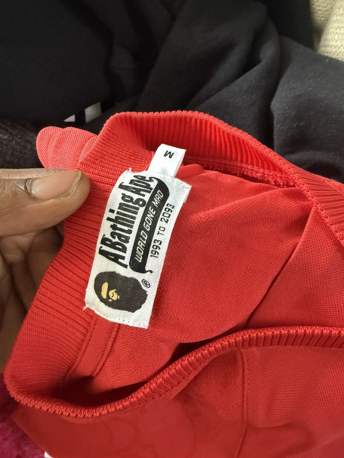Bape Bape Red Hockey Jersey Size US M / EU 48-50 / 2 - 3 Thumbnail