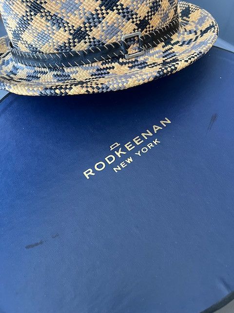 Rod Keenan Rod Keenan Straw Hat Size 38 - 5 Thumbnail