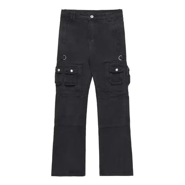 Designer × Japanese Brand × Vintage flared military tactical cargo pants Size US 30 / EU 46 - 4 Thumbnail