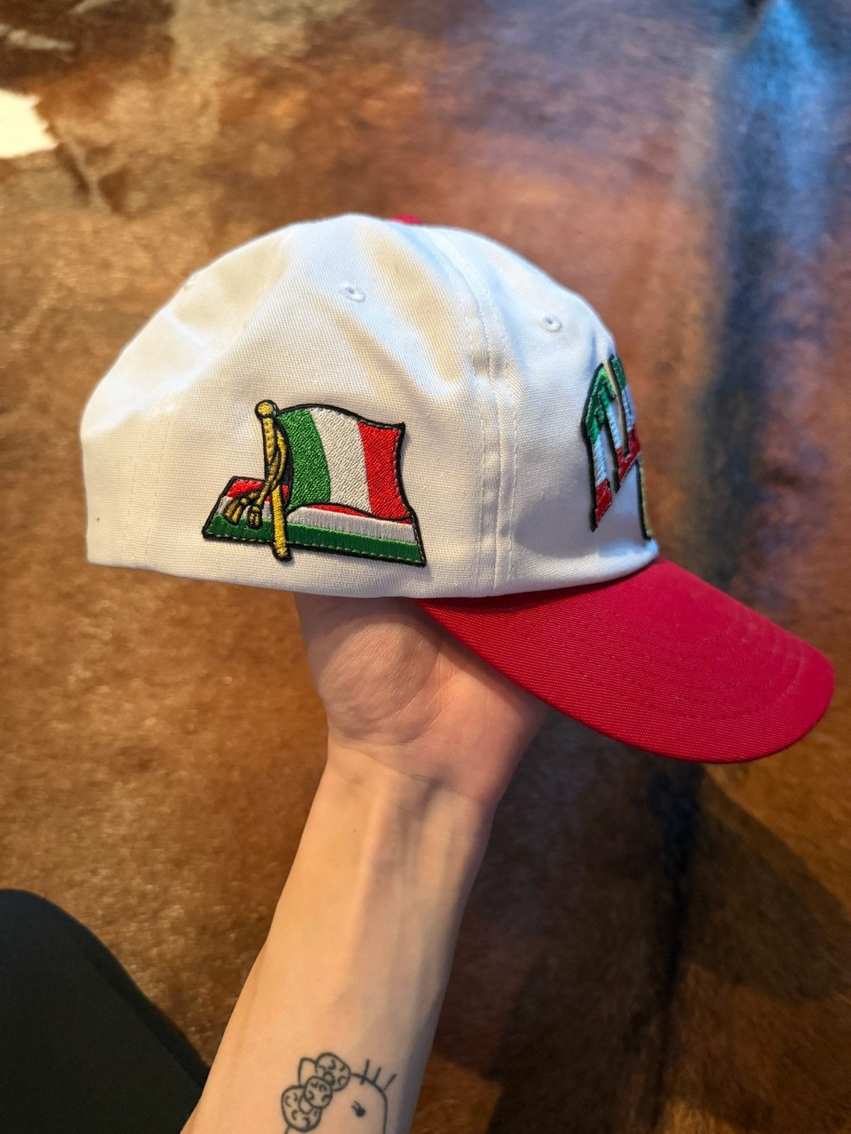 Supreme Italia 6-panel hat Size ONE SIZE - 2 Thumbnail
