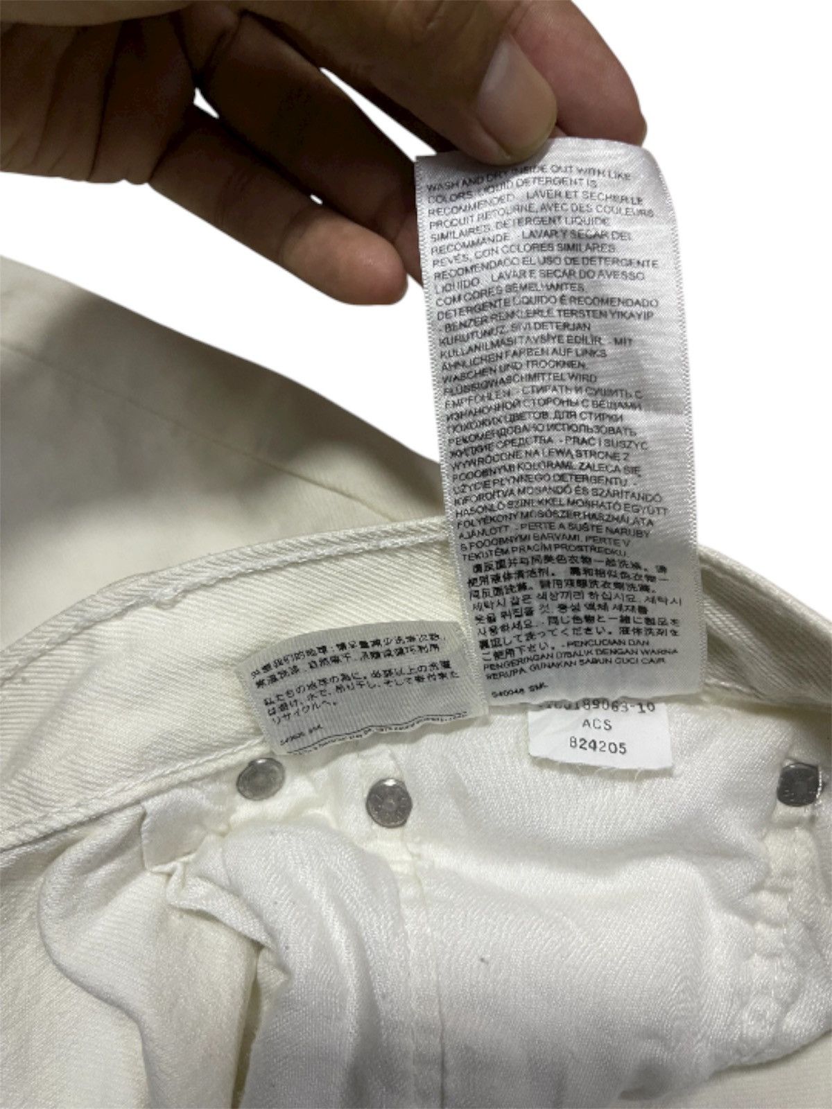 Levi's Vintage Levi's 501 Original Fit jeans Size US 33 - 12 Thumbnail