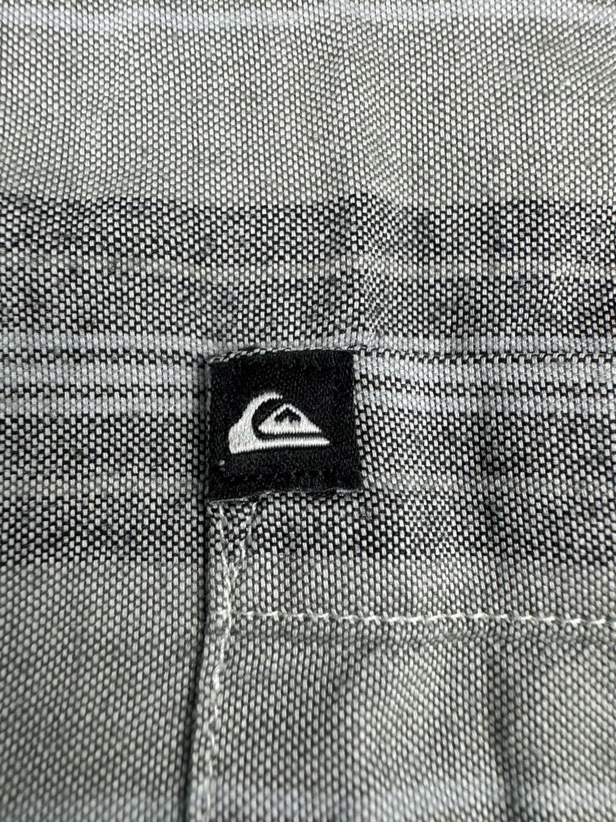 Quiksilver Vintage Y2K Quiksilver striped surfing short sleeve shirt Size US XXL / EU 58 / 5 - 8 Thumbnail