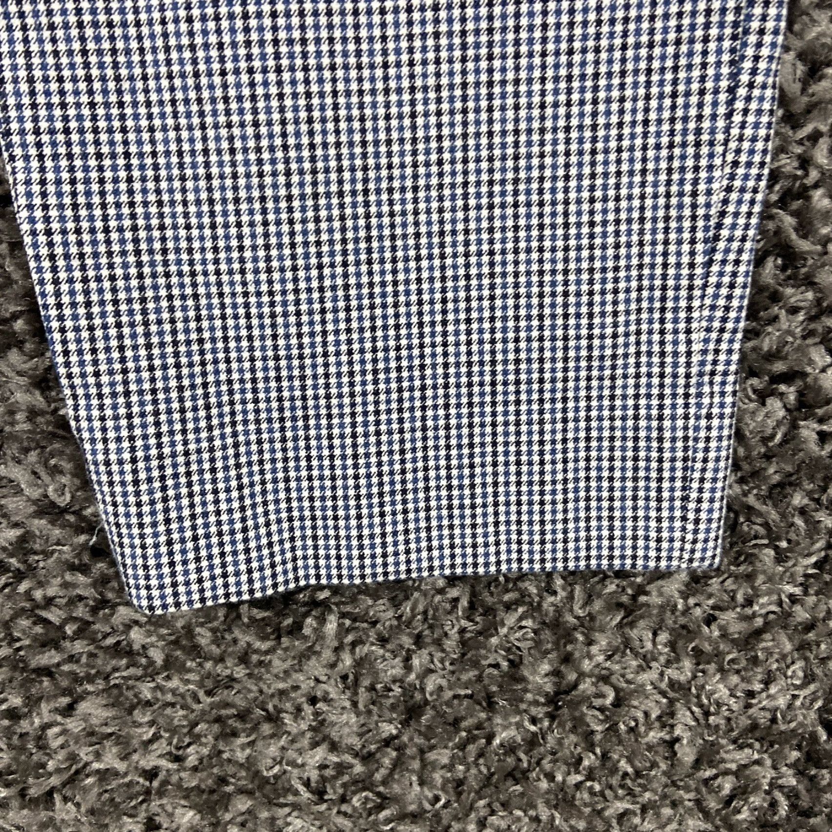 Banana Republic BANANA REPUBLIC Plaid Ankle Pants Women’s 12 Blue Size 34" / US 12 / IT 48 - 2 Thumbnail