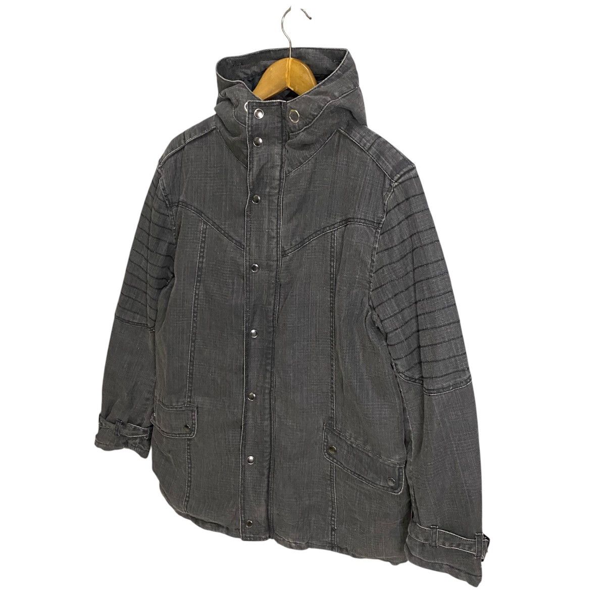 If Six Was Nine × Japanese Brand Splendid Satisfaction denim hoodie jacket Size US L / EU 52-54 / 3 - 3 Thumbnail