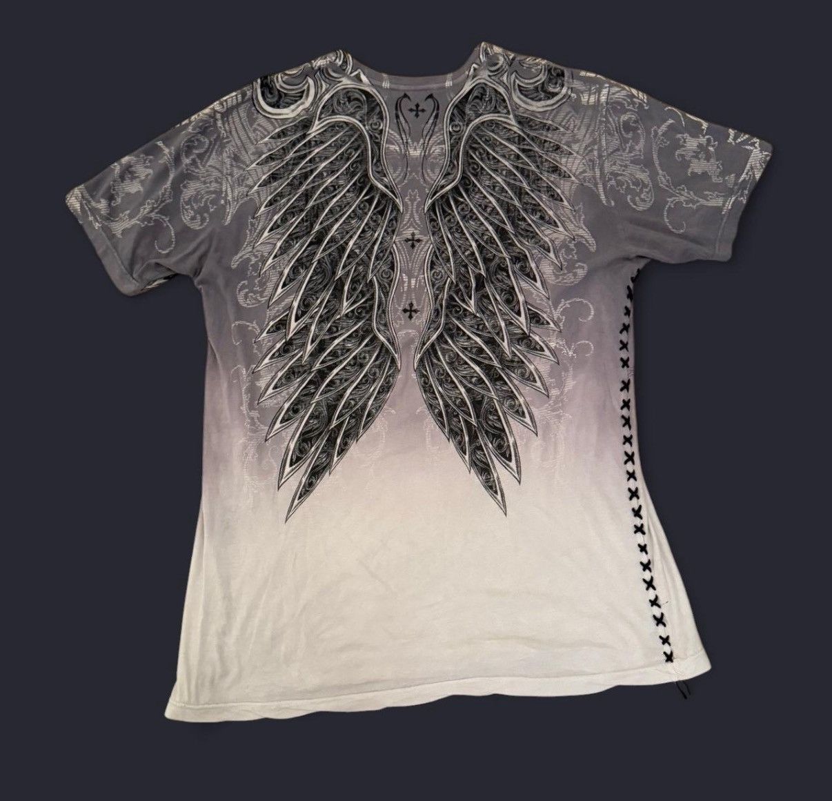 Affliction × Vintage Affliction Shirt Size US XXL / EU 58 / 5 - 2 Thumbnail