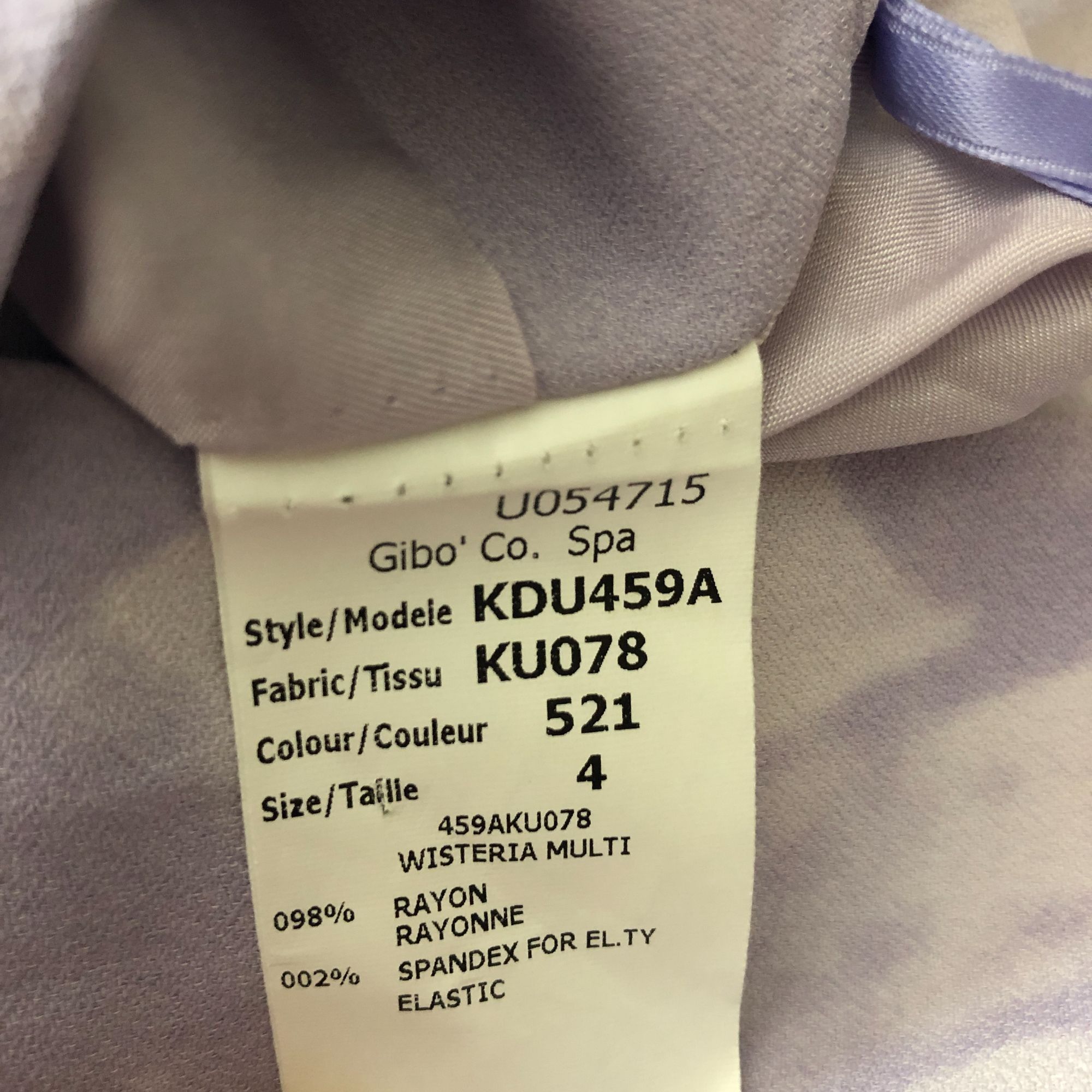 Michael Kors Michael Kors Sheath Dress Twist Front Tie Dye Purple Made in Size S / US 4 / IT 40 - 5 Thumbnail