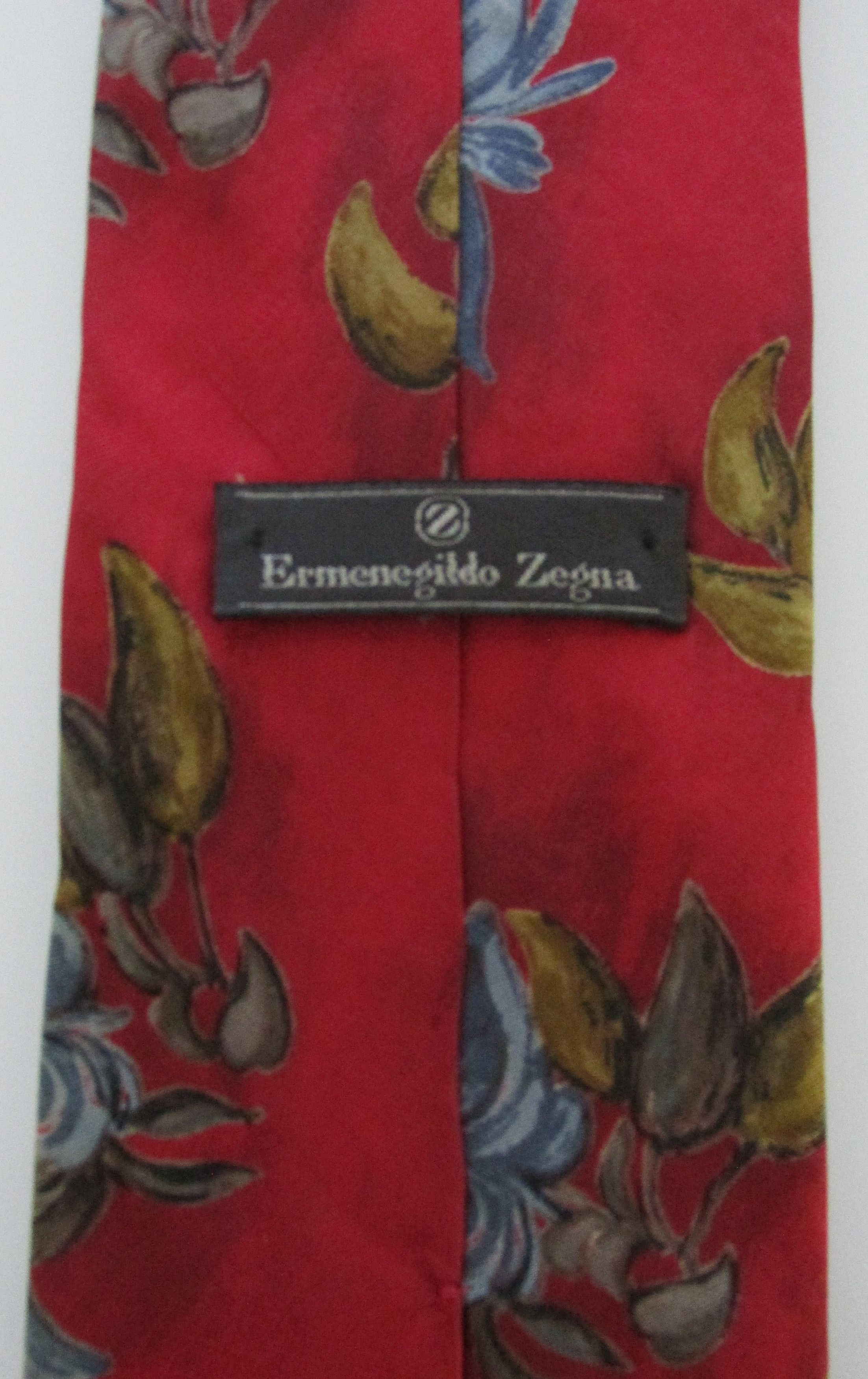 Ermenegildo Zegna Ermenegildo Zegna Vintage/Early Men's Silk Tie Size ONE SIZE - 4 Thumbnail