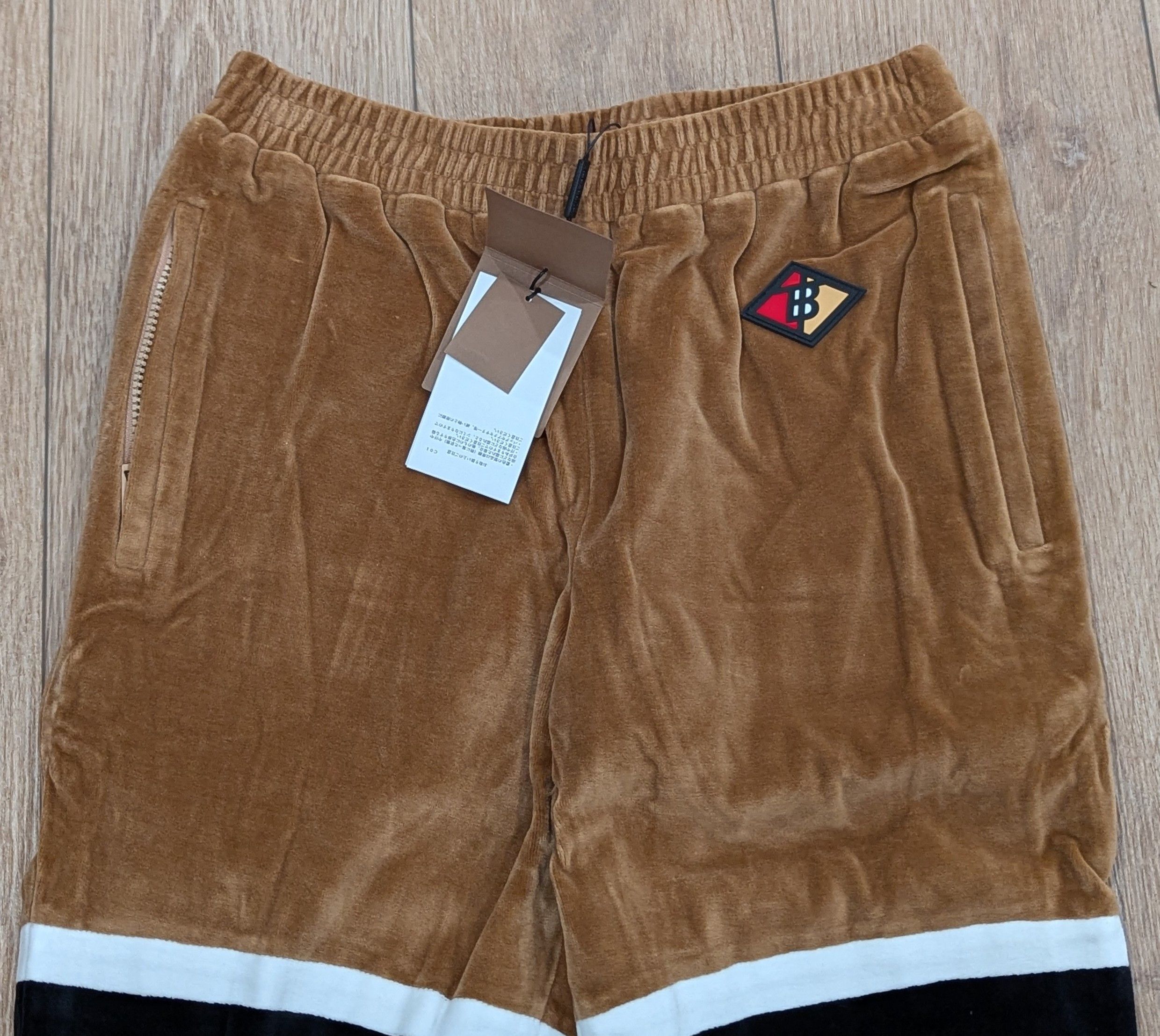 Burberry Burberry Colorblock Chenille Logo Patch Track Pants Small Size US 30 / EU 46 - 2 Thumbnail