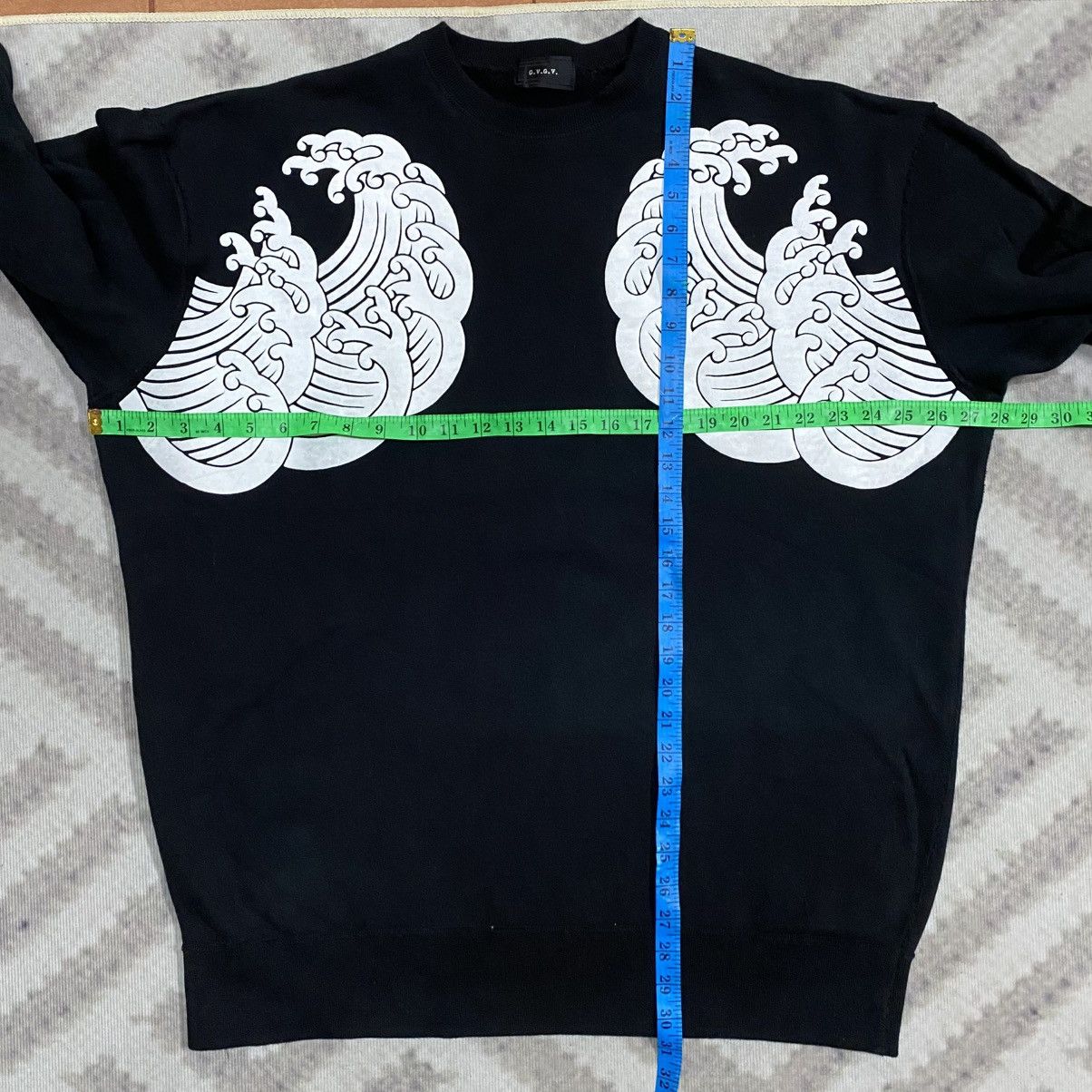 G.V.G.V. G.V.G.V The Great Wave of Kanagawa Arts Sweatshirt Size US XXL / EU 58 / 5 - 11 Thumbnail
