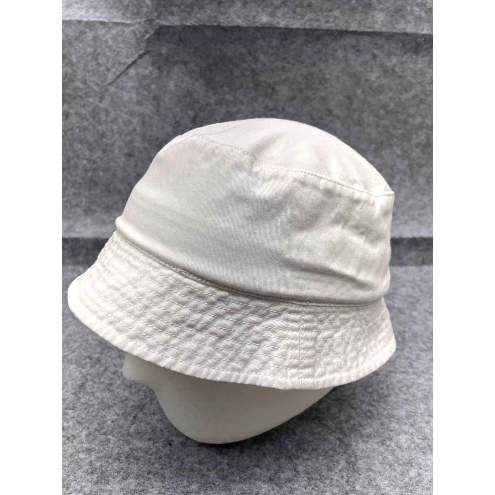 Vintage Bucket Hat Women One Size White Lightweight Cotton Outdoor Beach Size ONE SIZE - 4 Thumbnail