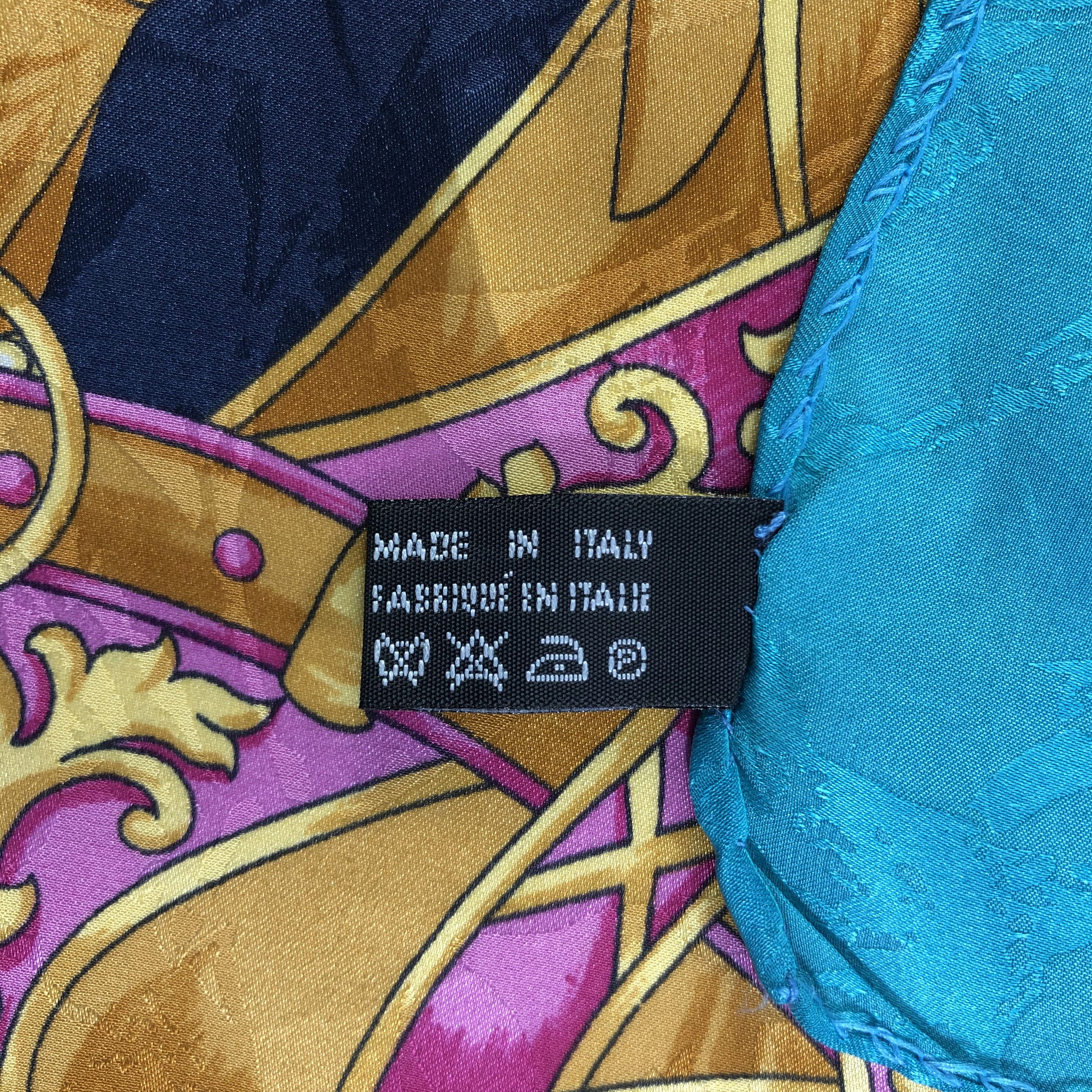 Vintage Vintage Jodhpur Paris Silk Scarf Size ONE SIZE - 6 Thumbnail