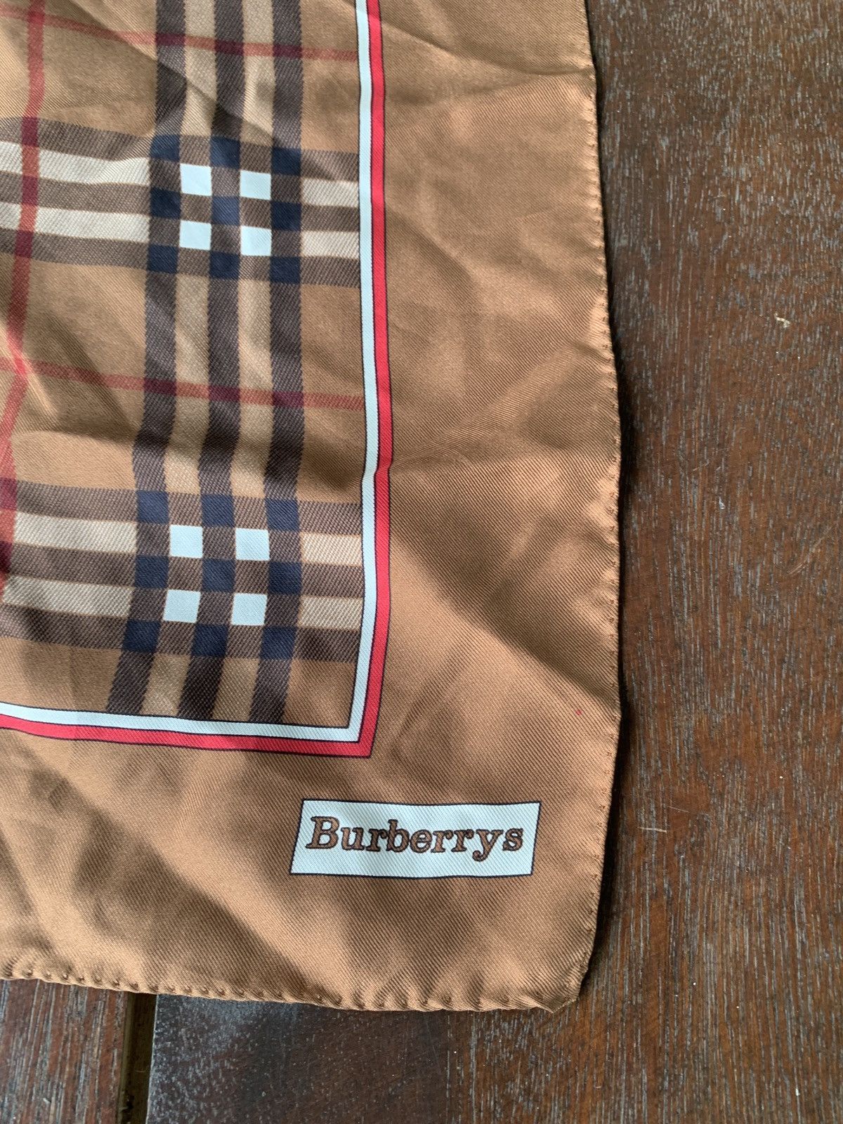 Burberry Vintage Burberry nova check silk scarf Size ONE SIZE - 2 Thumbnail