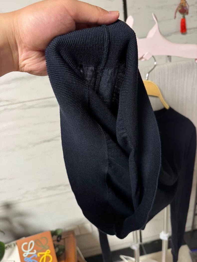 Loewe Loewe Sweater coat dark blue Size M / US 6-8 / IT 42-44 - 8 Thumbnail