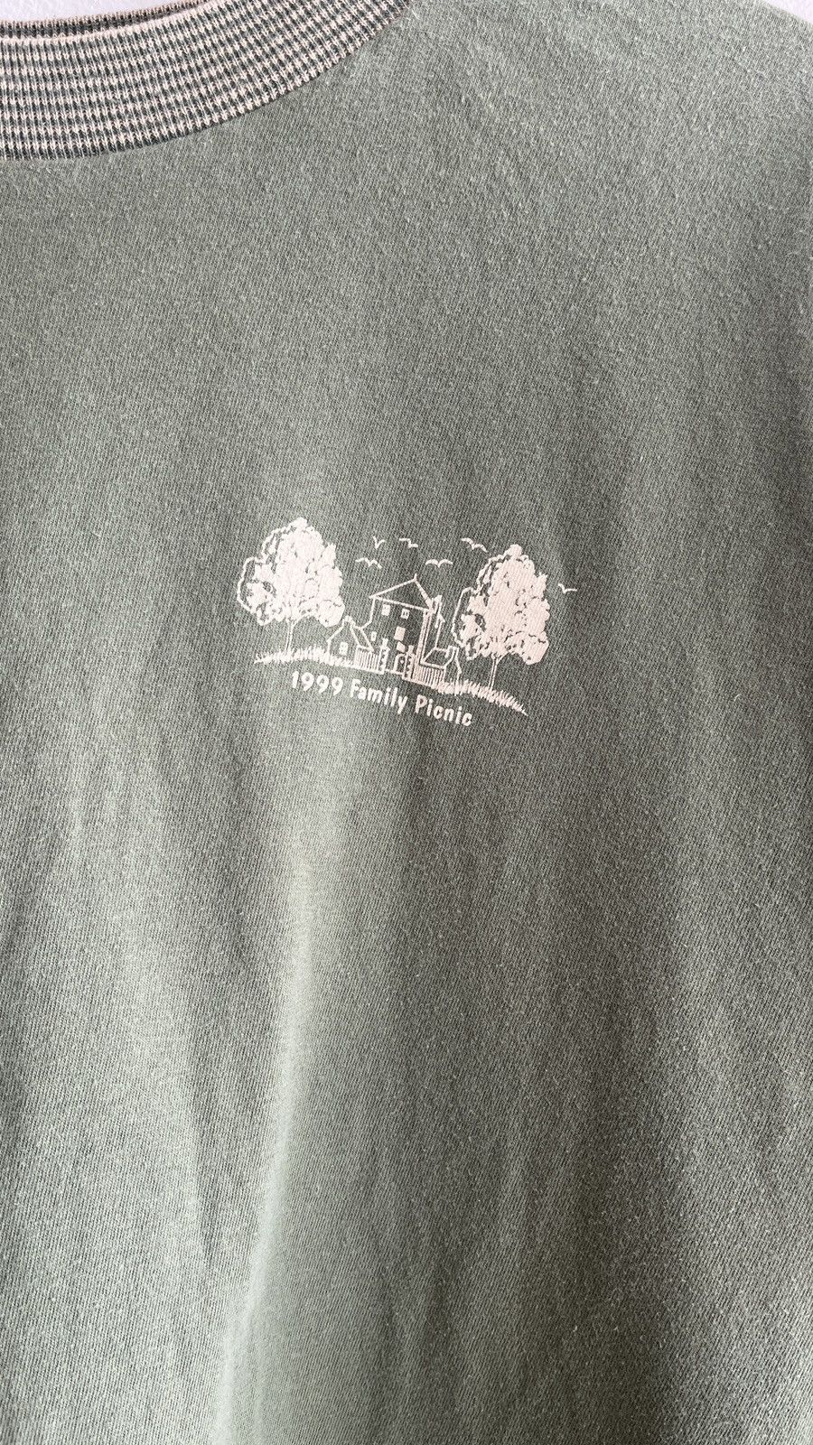 Hanes × Vintage 1999 Family Reunion Raglan Neck Tee Size US XXL / EU 58 / 5 - 2 Thumbnail
