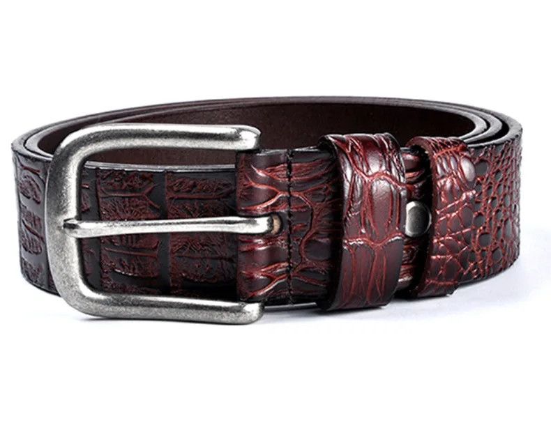 Leather Crocodile Leather Pin Alligator Belt Size ONE SIZE - 2 Thumbnail