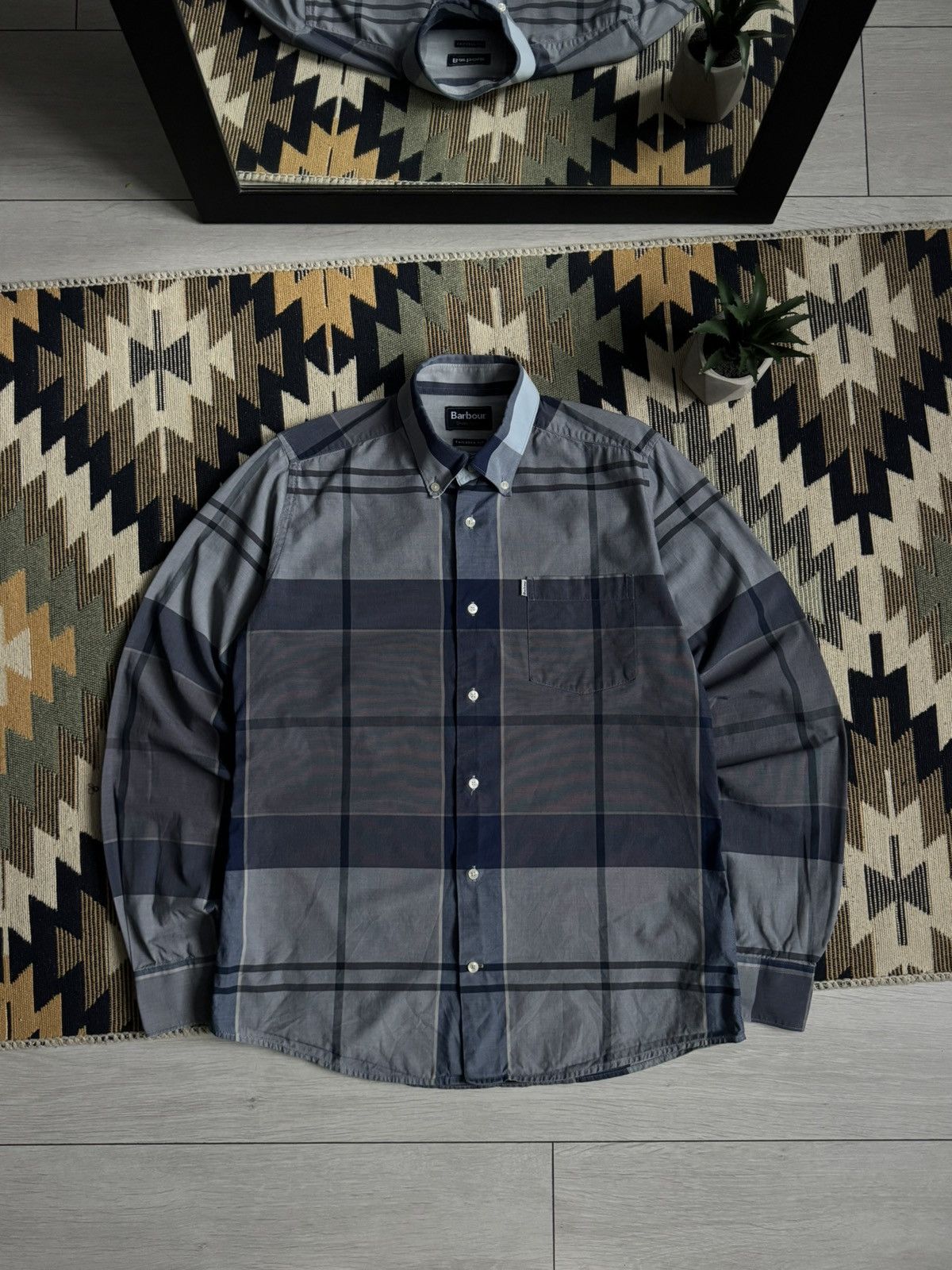 Barbour Vintage Barbour Arndale Tartan Button Up Shirt Size US S / EU 44-46 / 1 - 1 Thumbnail