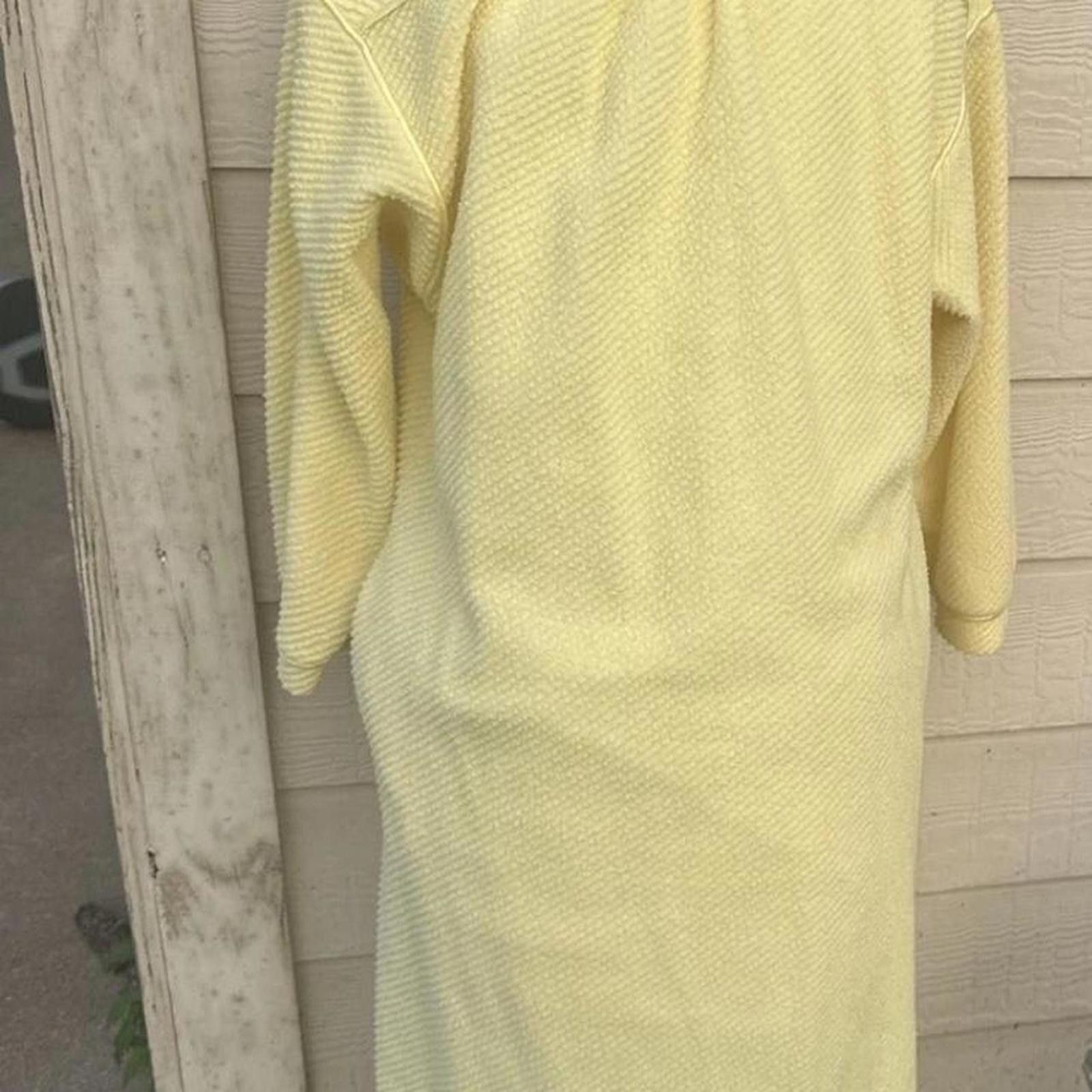 Other Yellow vintage 70s KAYSER robe glam Size ONE SIZE - 2 Thumbnail