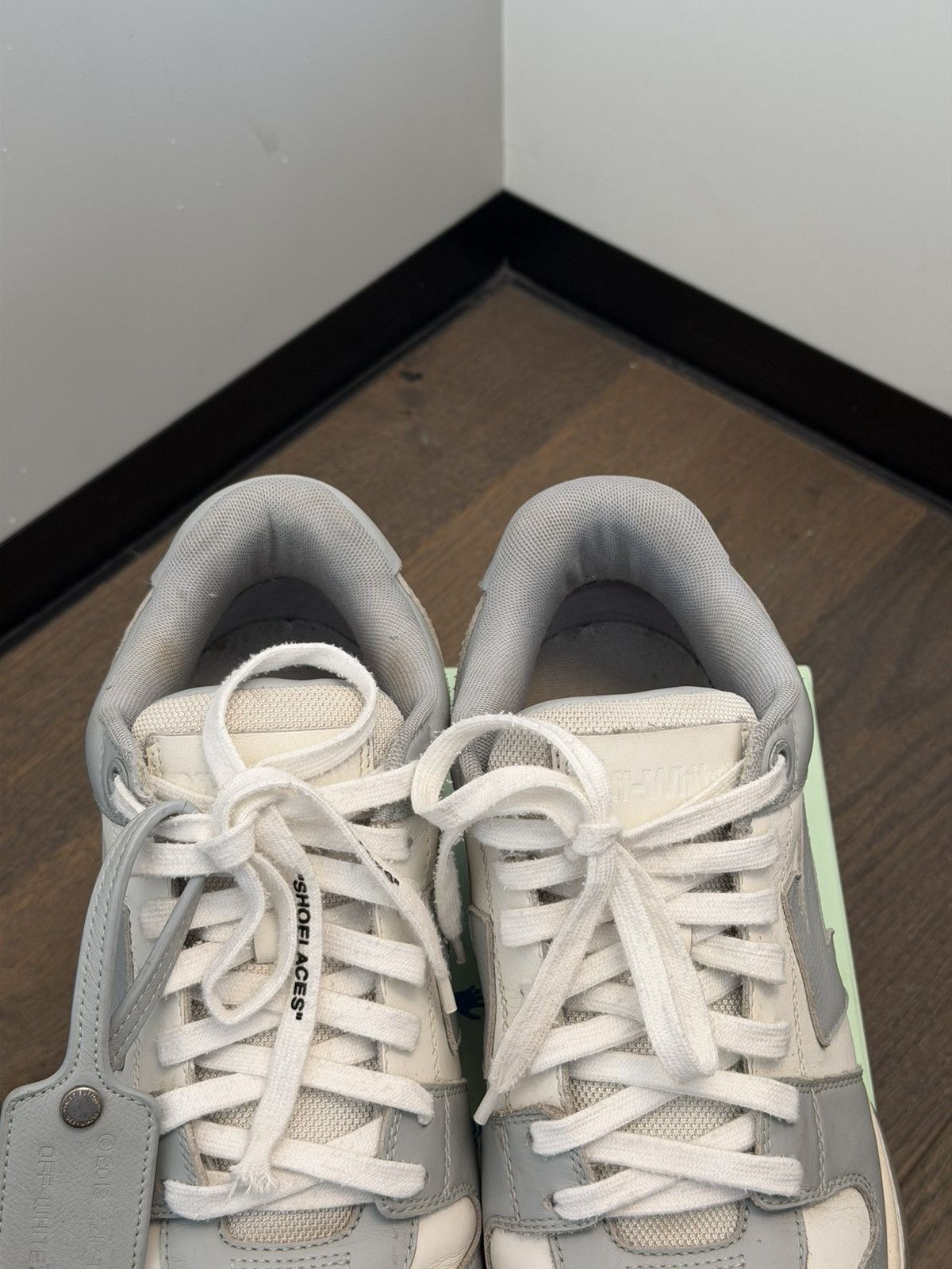 Off-White Off white Out Of Office Gray Size US 11 / EU 44 - 4 Thumbnail